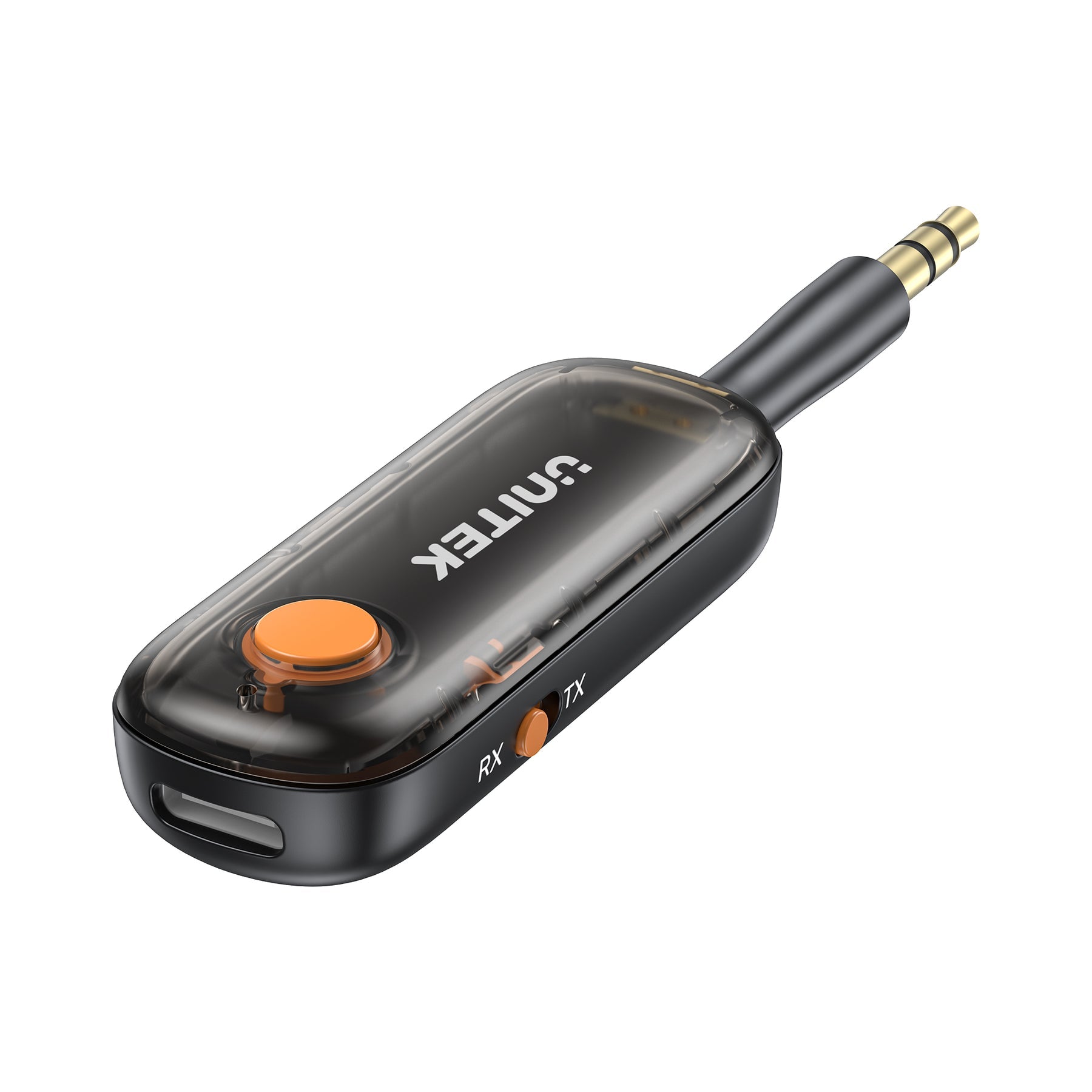 Unitek 2-in-1 Bluetooth 5.3 Transmitter TX/RX Wireless Receiver, Low Latency, 3.5mm Audio Connector, 10m transmission