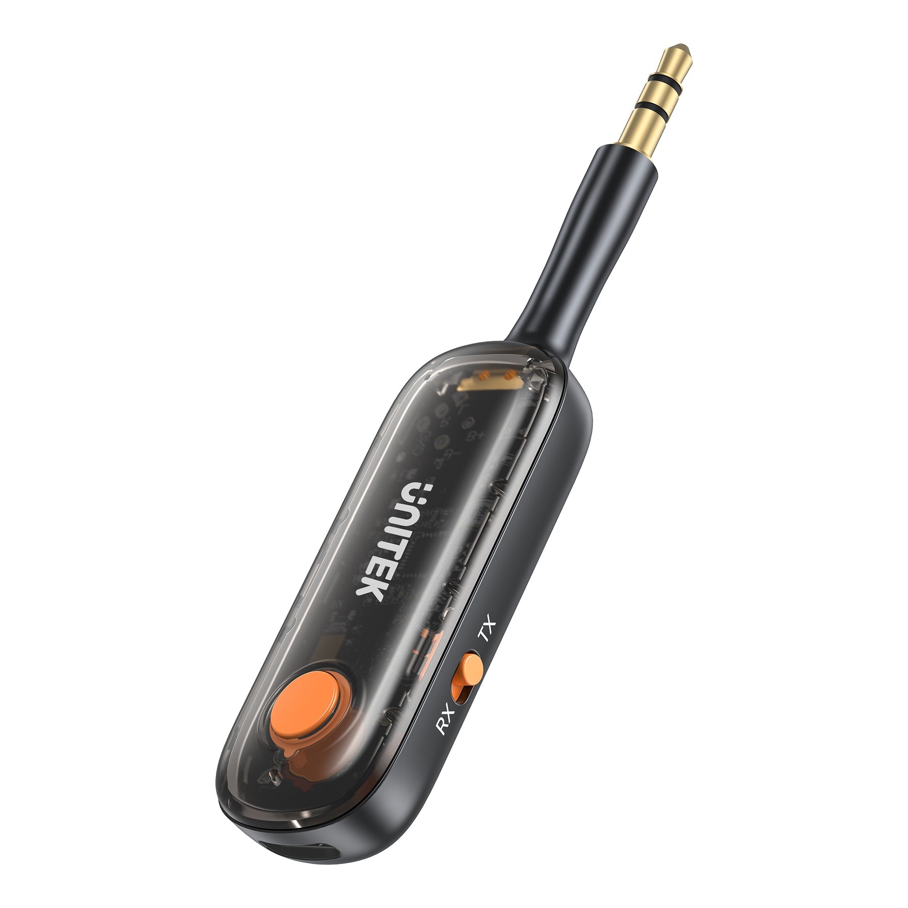 Unitek 2-in-1 Bluetooth 5.3 Transmitter TX/RX Wireless Receiver, Low Latency, 3.5mm Audio Connector, 10m transmission