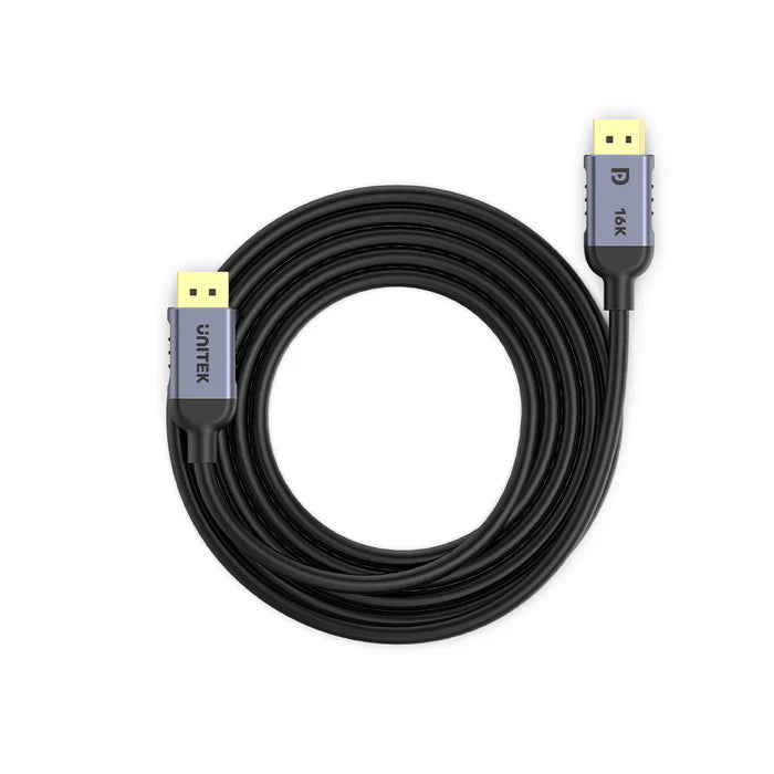 Unitek 8K DisplayPort Cable 2M 3M, DP 2.1, 8K@120Hz, M to M
