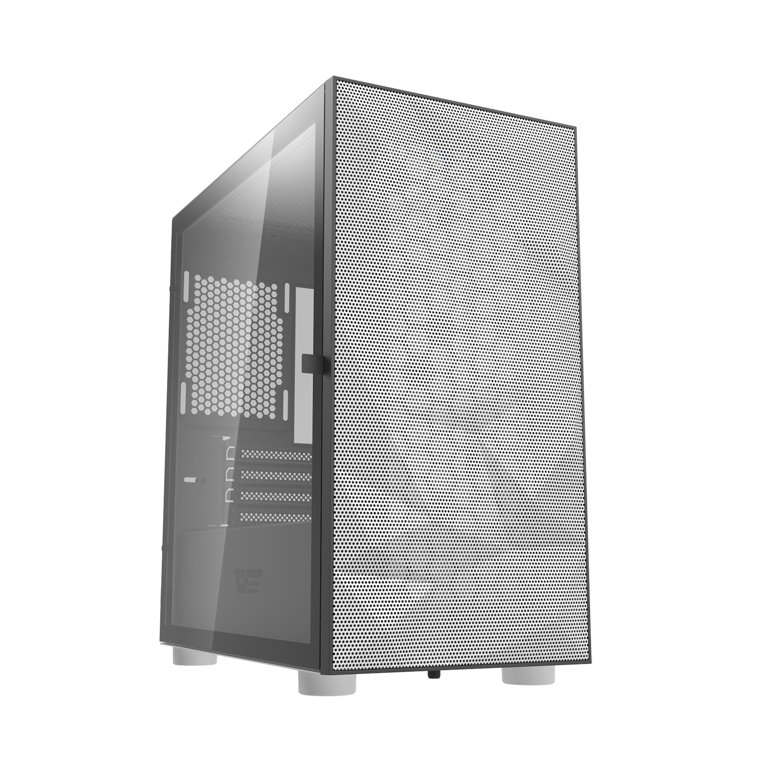 DarkFlash DLM21-Mesh Gaming PC Case Tempered Glass Without Fan