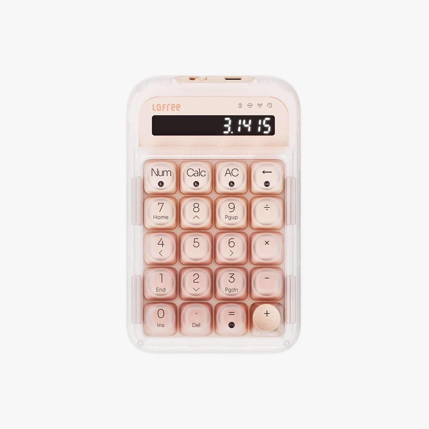 Lofree Bluetooth Tri-Mode Number Pad & Calculator (Foundation Switch) - Foundation (Pre-Order)