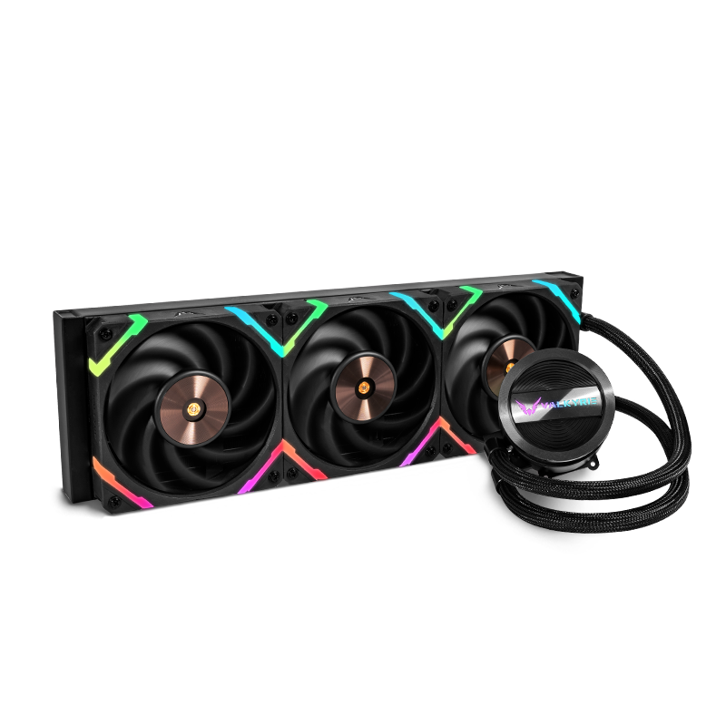 Valkyrie GL360 All-in-one Liquid CPU Cooler With 3x 120mm X12 FDB Bearing Fan