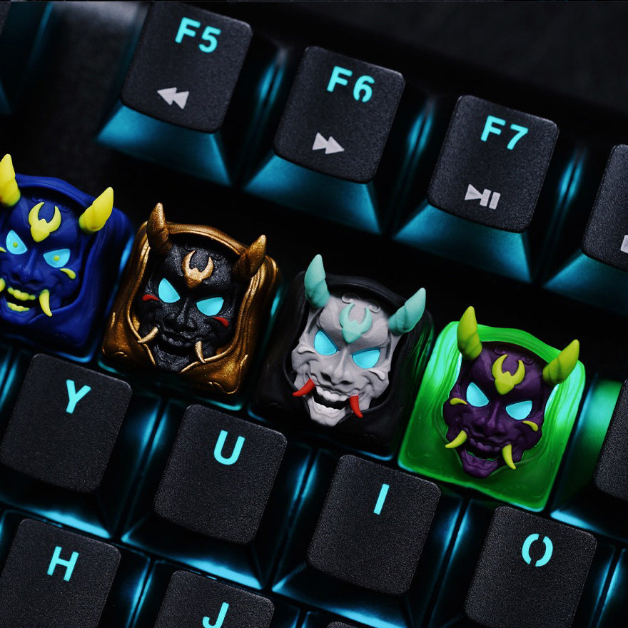 Hotkeys Hannya - Black/ Gray/ Mint