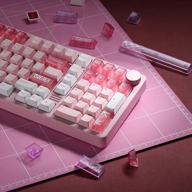 YUNZII AL98 PRO Dual-8K Wireless Aluminum Mechanical Keyboard with Wrist Rest