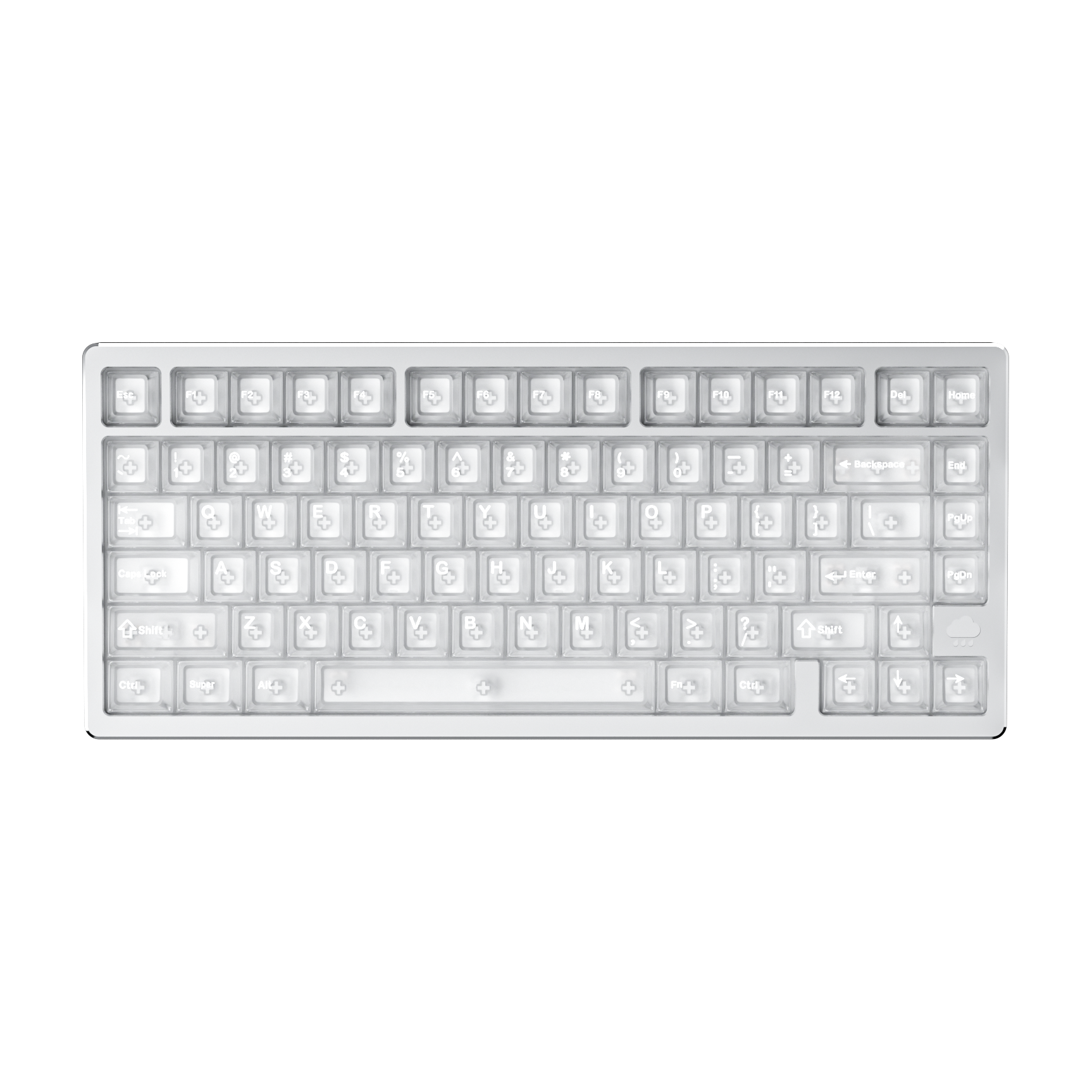 WOBKEY Rainy 75 Aluminum RGB Wireless Mechanical Keyboard