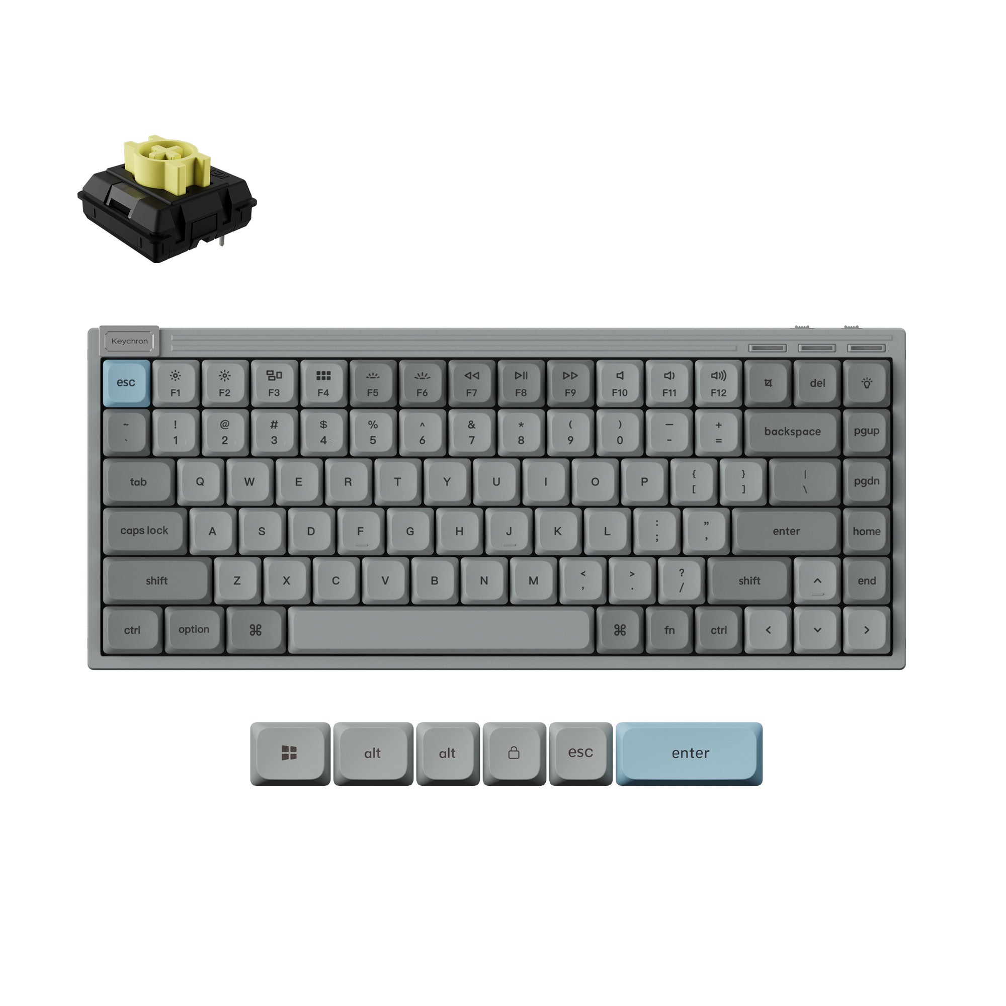 Keychron J9 QMK Wireless Mechanical Keyboard