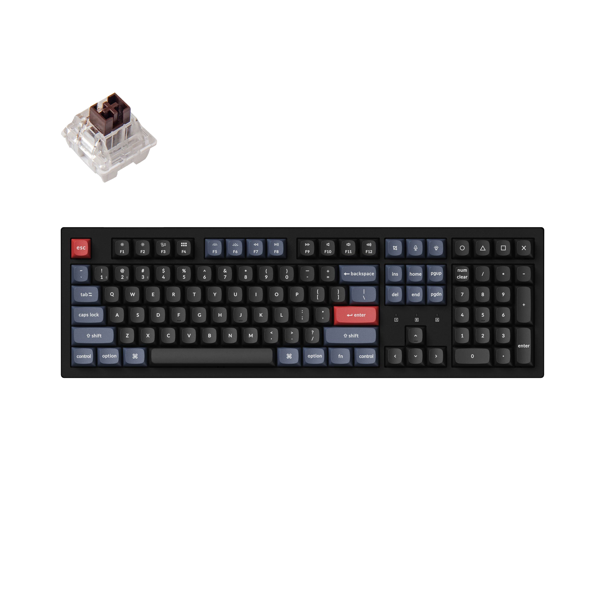 Keychron K10 Pro QMK/VIA Wireless Mechanical Keyboard