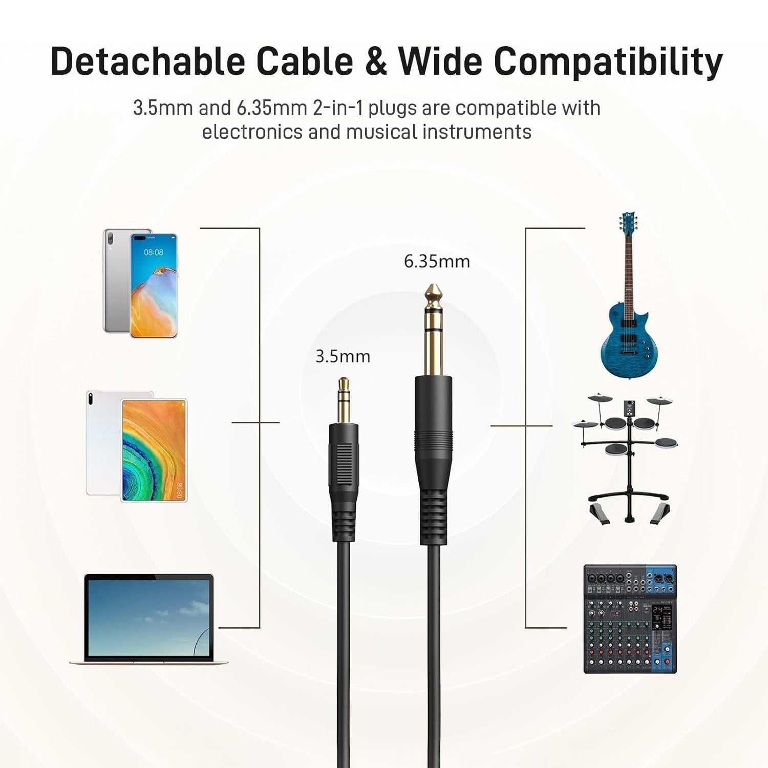 MAONO MH700 Monitoring Headphones