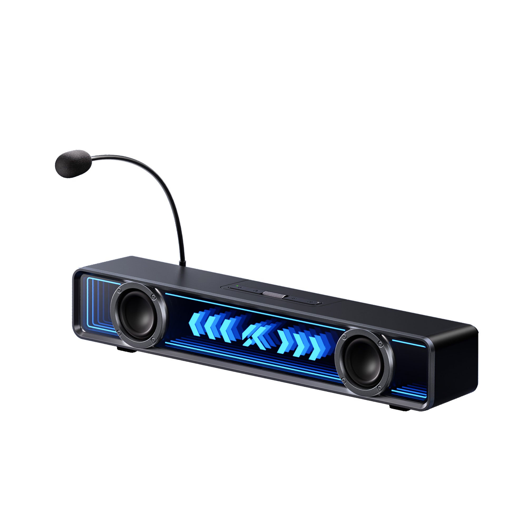 MCHOSE K20 Pro Wireless Gaming RGB Desktop Soundbar with Microphone