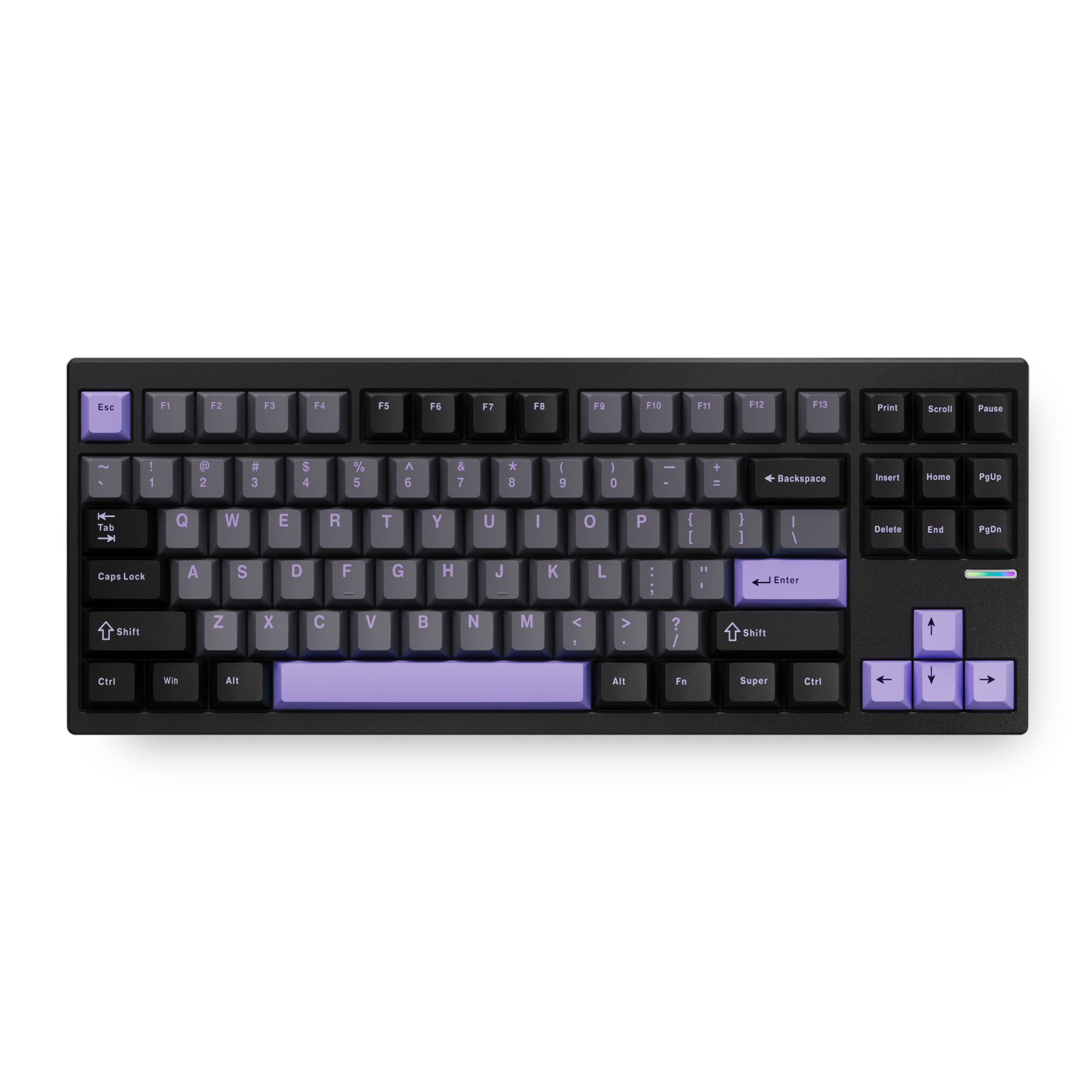 MCHOSE GX87 Ultra Gasket Mount 80% Layout Hot-Swap Wireless Aluminum Mechanical Keyboard