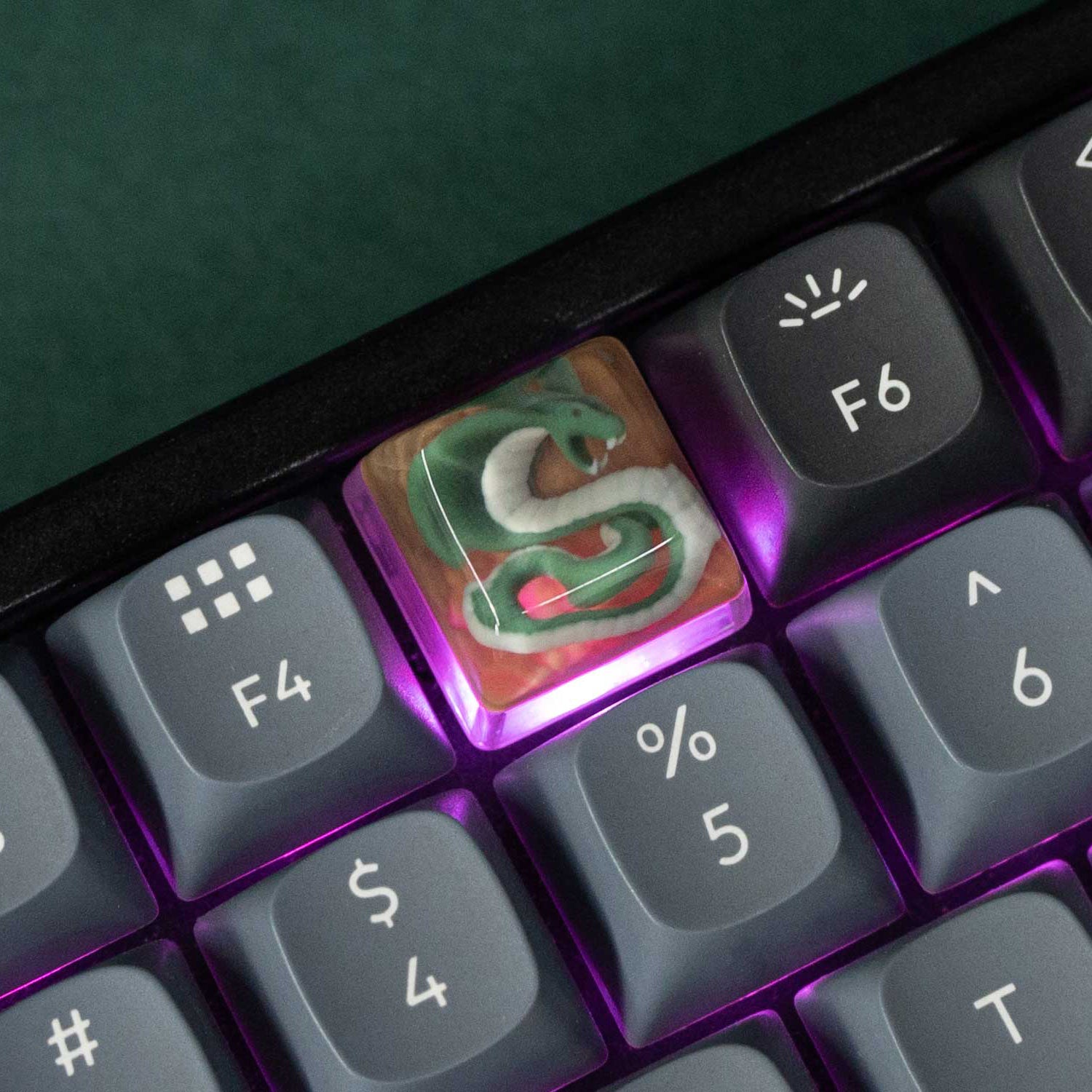 Keychron Magic Animal Resin Artisan Keycap