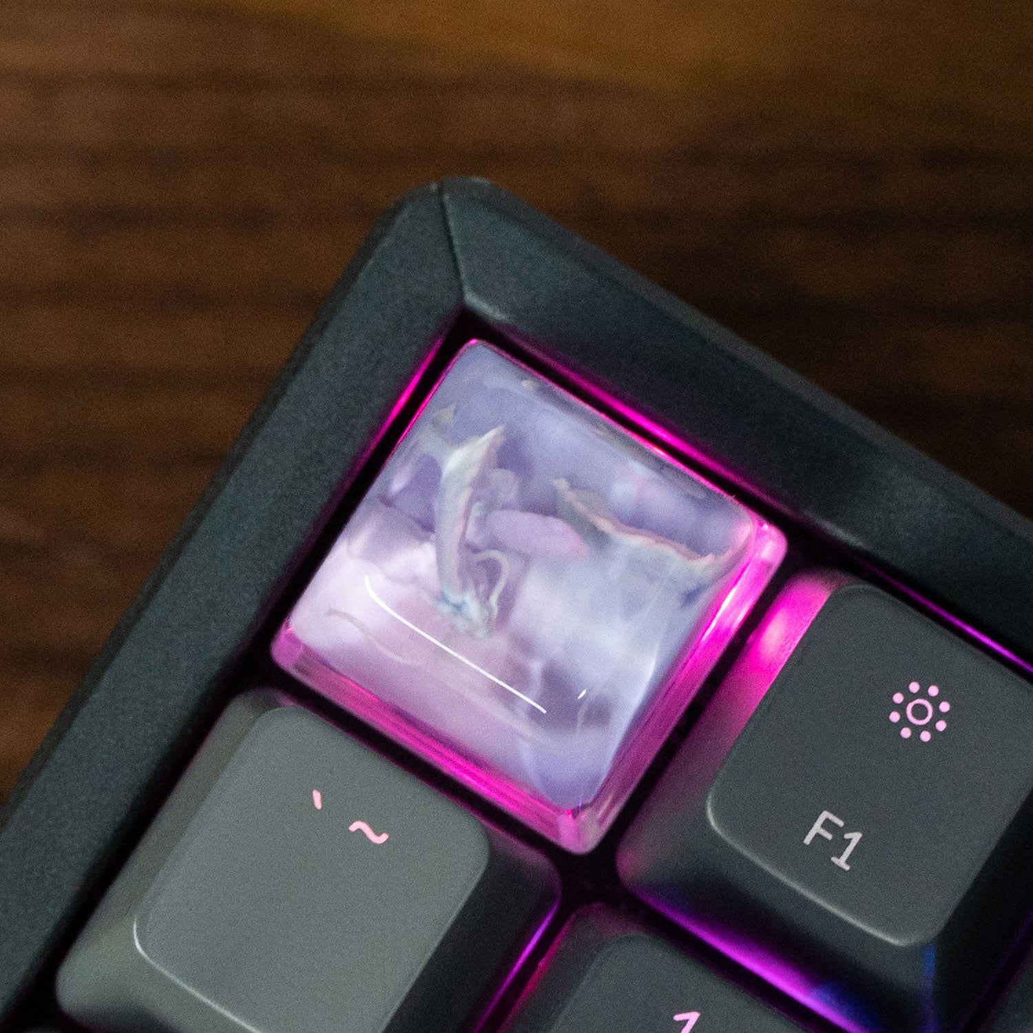 Keychron Magic Animal Resin Artisan Keycap