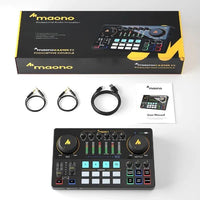 MAONO CASTER E2 Gen2 Audio Mixer & Interface & Podcast Equipment