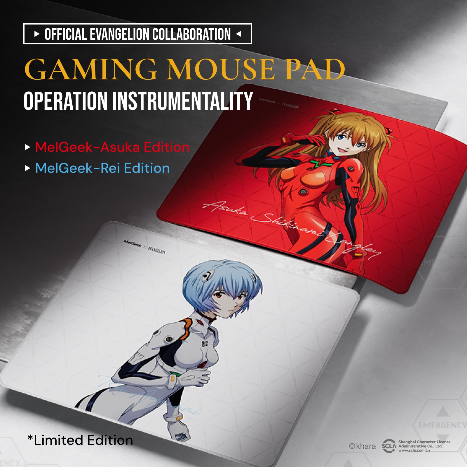 MelGeek EVA Gaming Mouse Pad - 00 Rei Ayanami Limited Edition