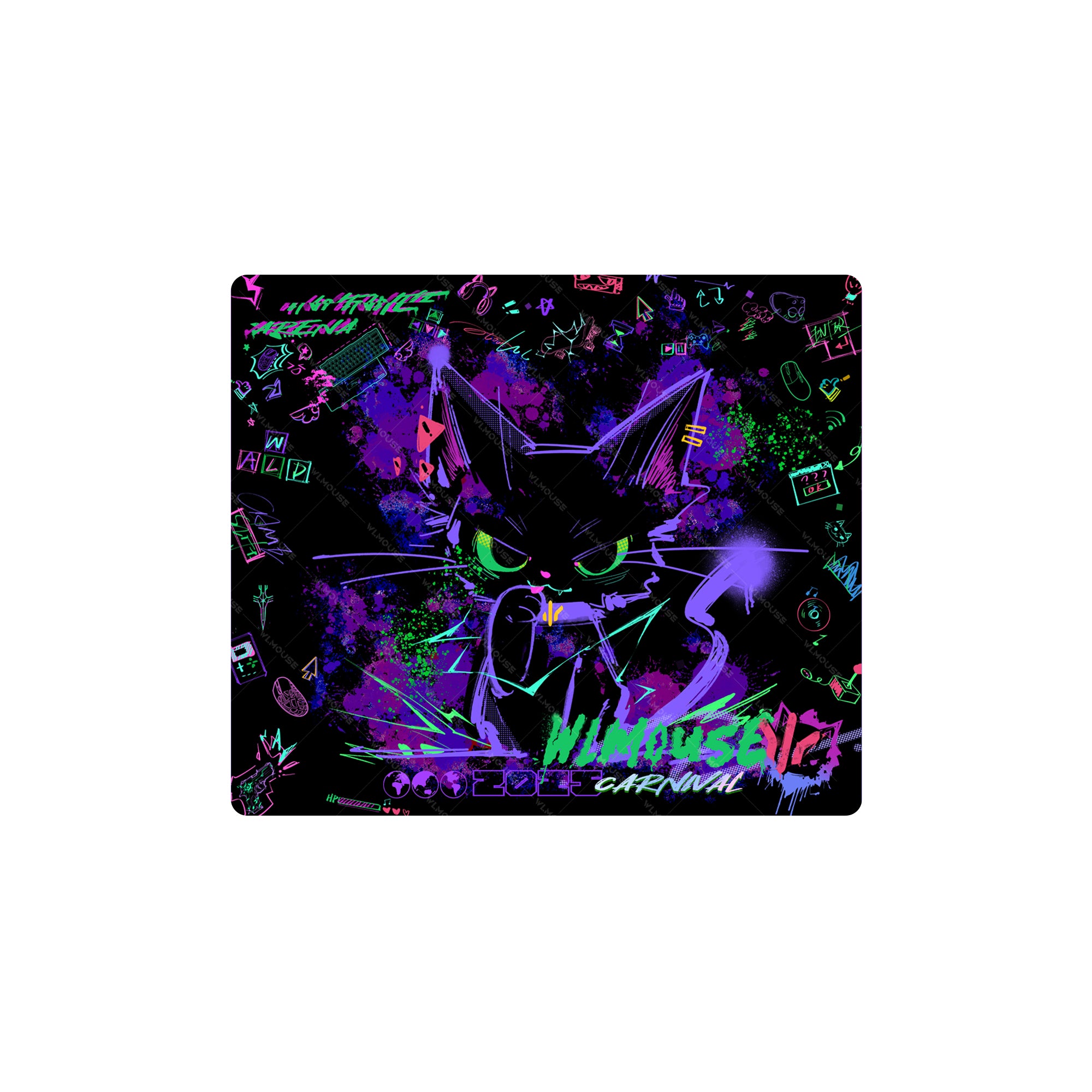 WLMOUSE Meow² XSoft 490*420*4 mm Gaming Mouse Pad