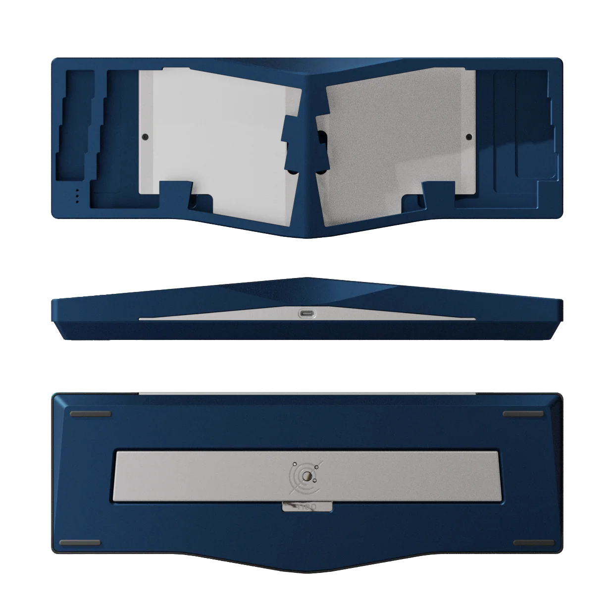 Neo Studio Neo Ergo Custom Ergonomic Mechanical Keyboard with Cherry Wood Wrist Rest