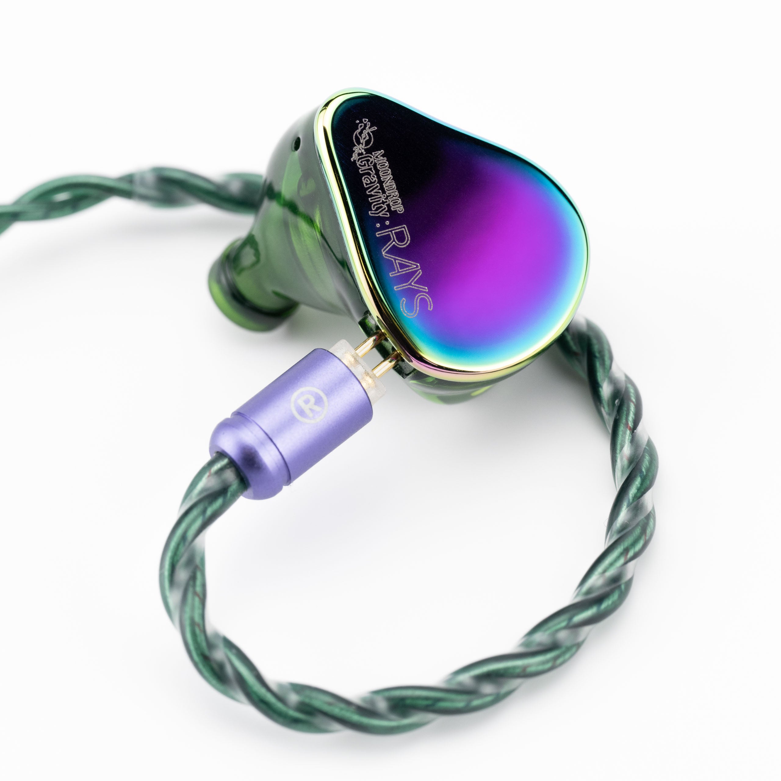 MOONDROP RAYS Hybrid Wired USB-C Pro Gaming IEM In-Ear Monitor Headphones with Mic