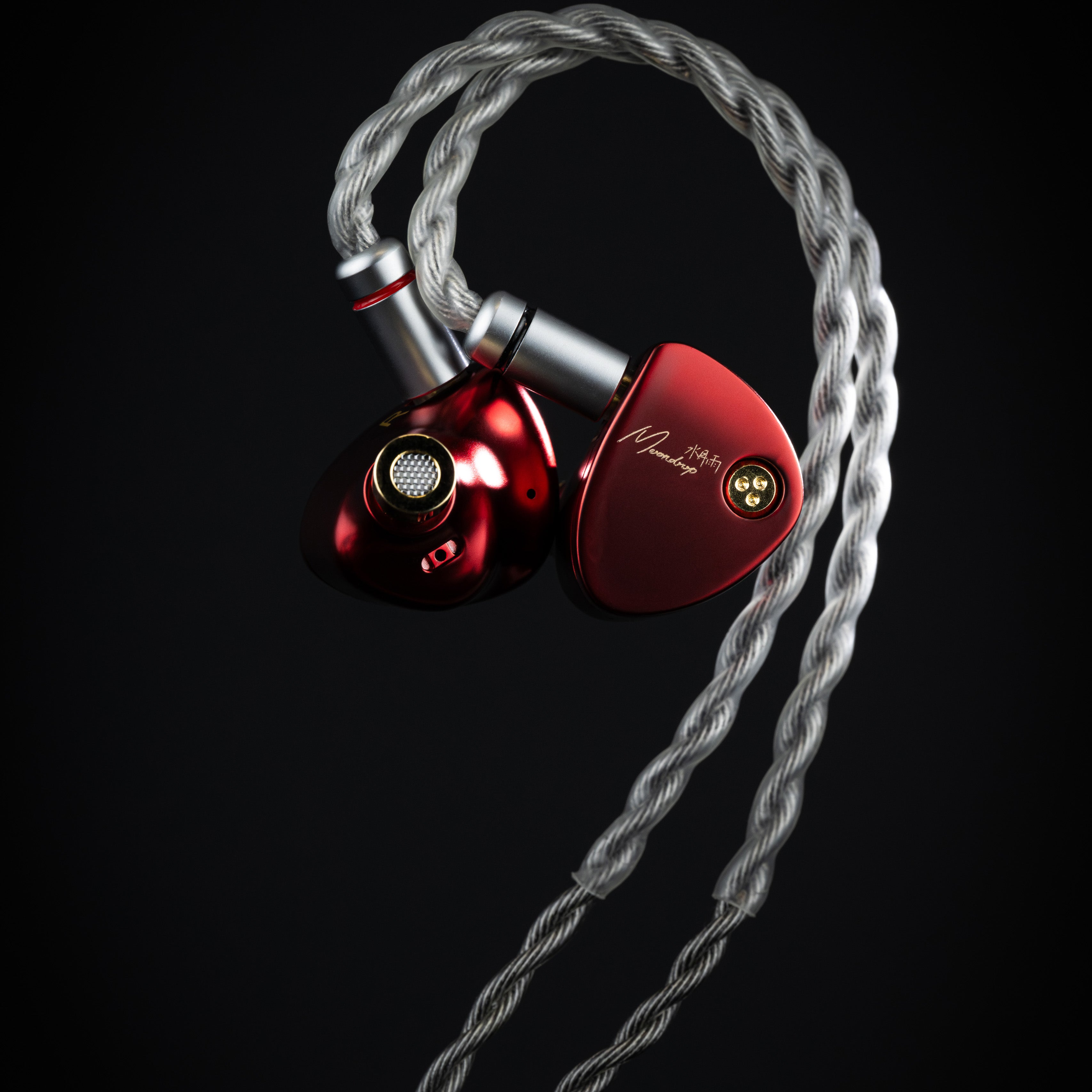 MOONDROP ARIA2 RUBY Dynamic Driver Wired IEM In-Ear Monitor Ceramic-coated Headphones