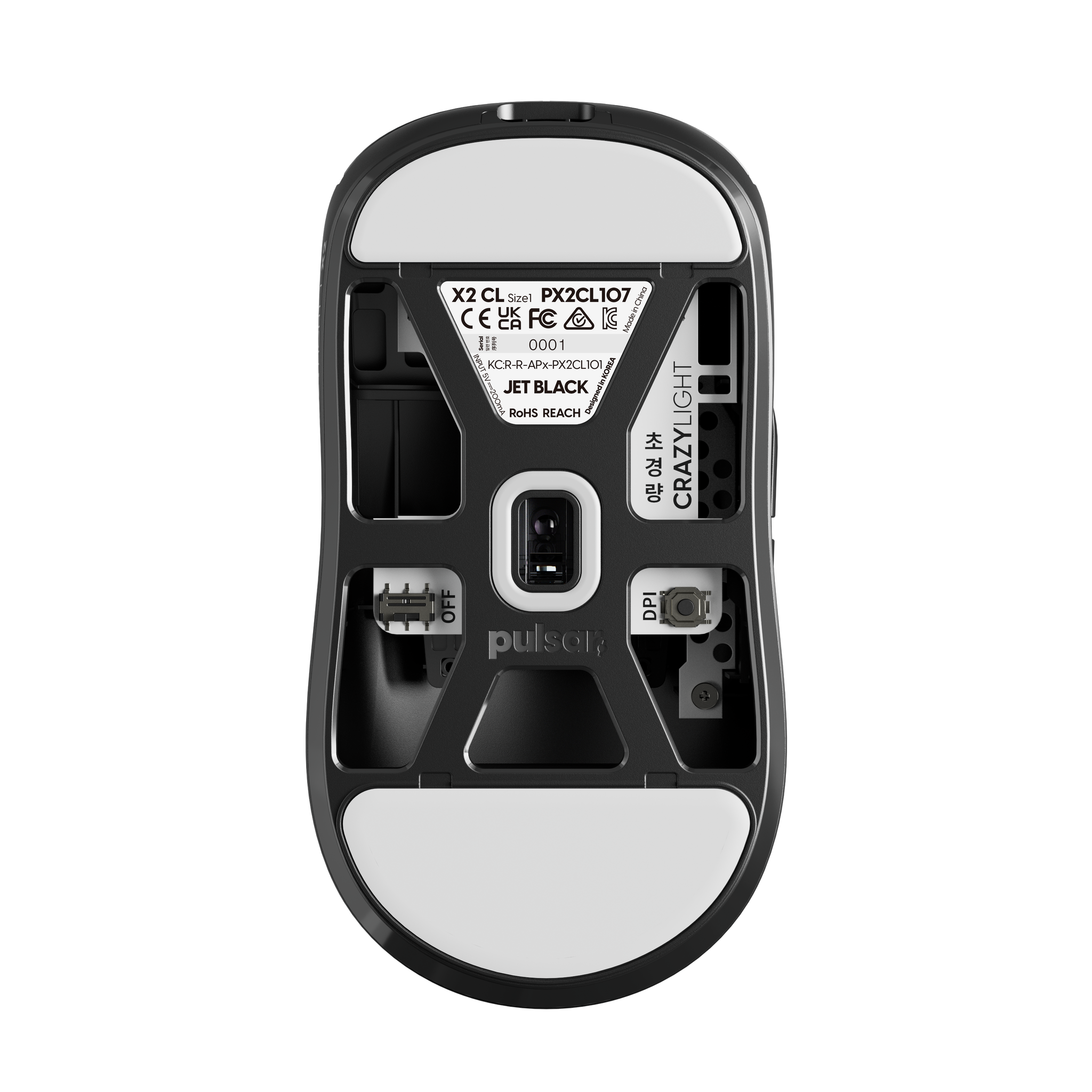 Pulsar X2 CrazyLight 8K 35g Ultra-Lightweight Wireless Gaming Mouse