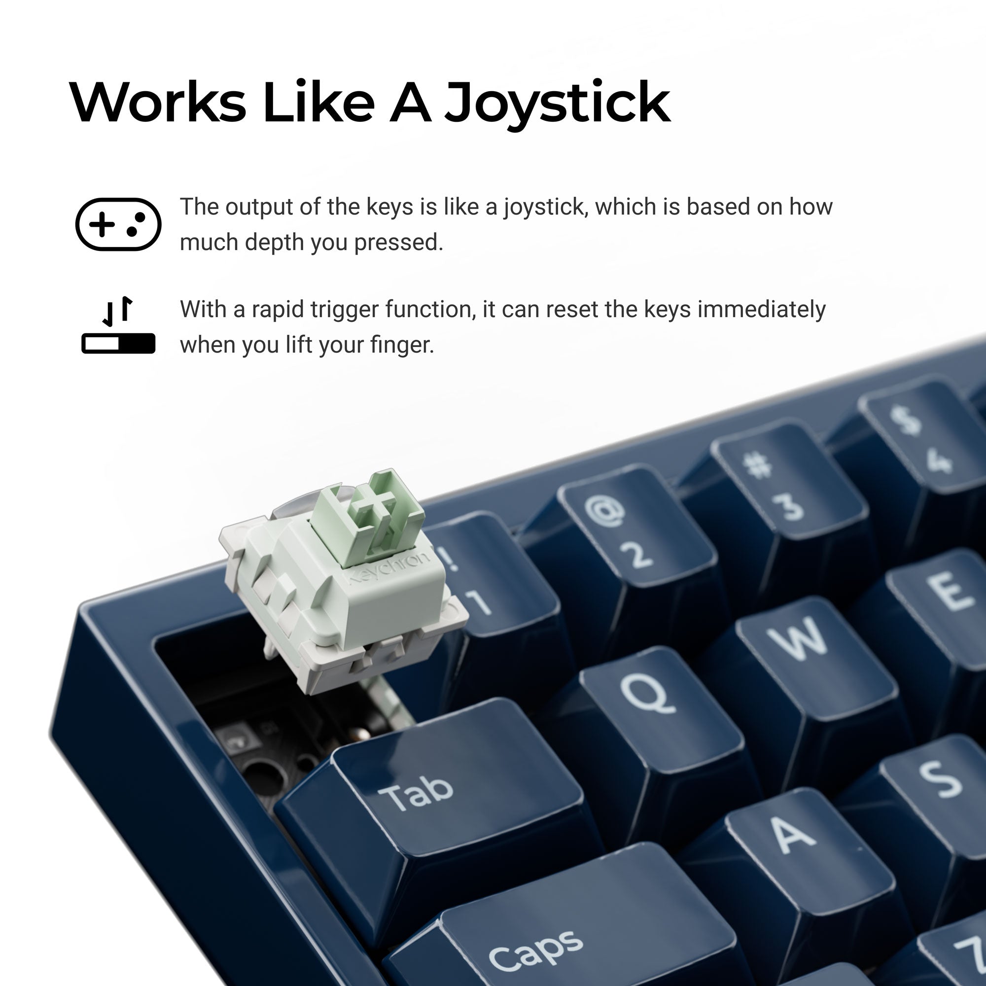 Keychron Q16 HE 8K Switch Features