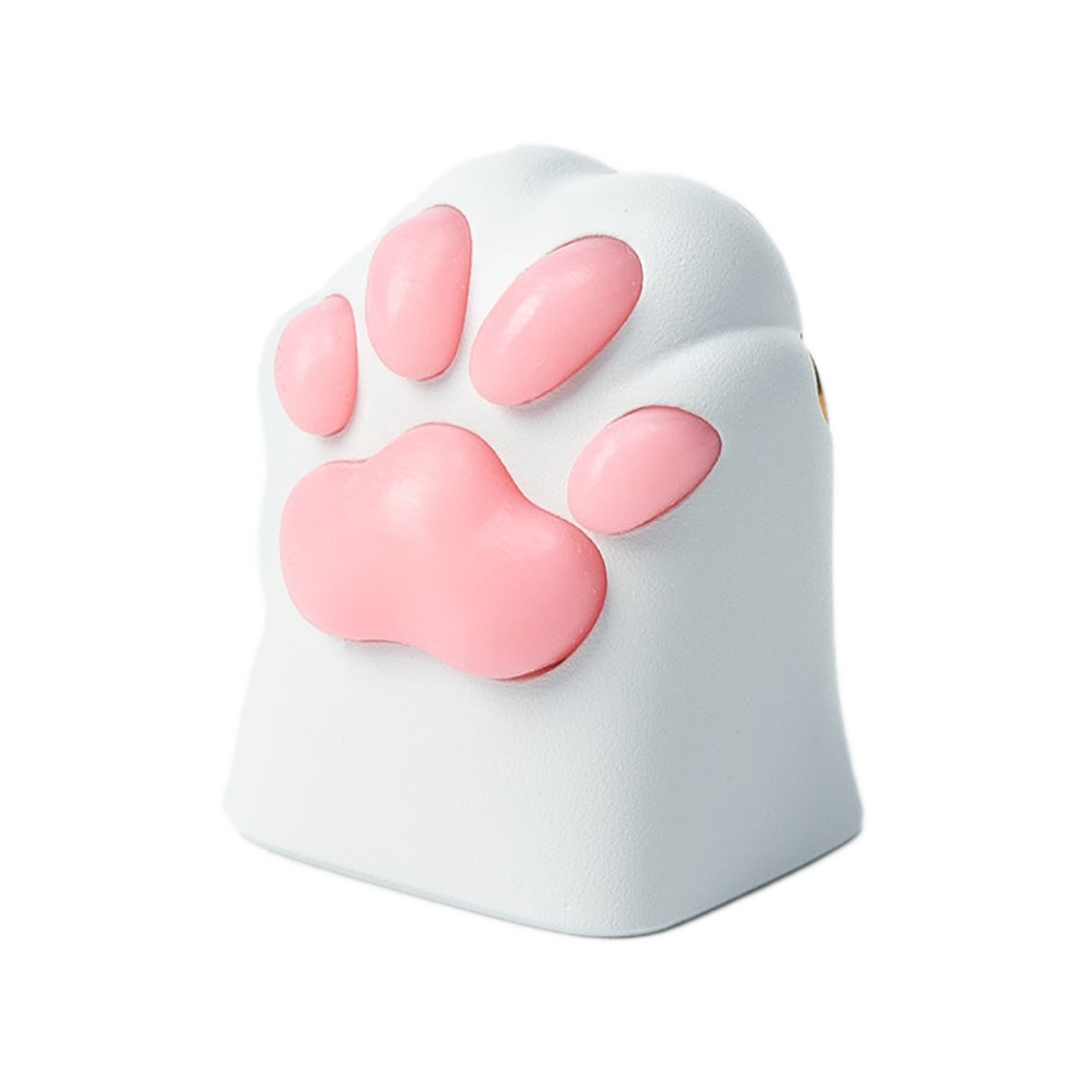 Keychron Silicone Kitty Paw Aluminum Alloy Artisan Keycap