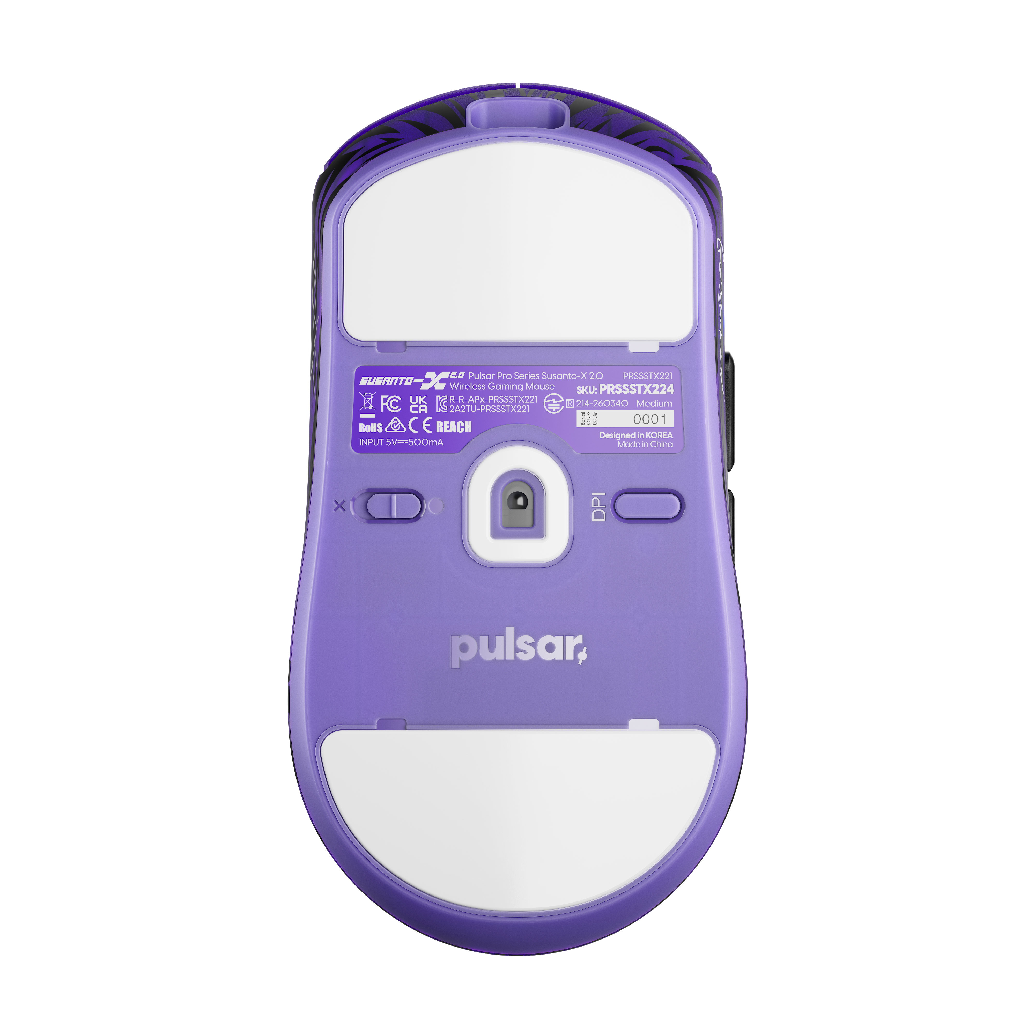 Pulsar Pro Series Susanto-X 2.0 8K Wireless Gaming Mouse - Phantom Jungle limited edition