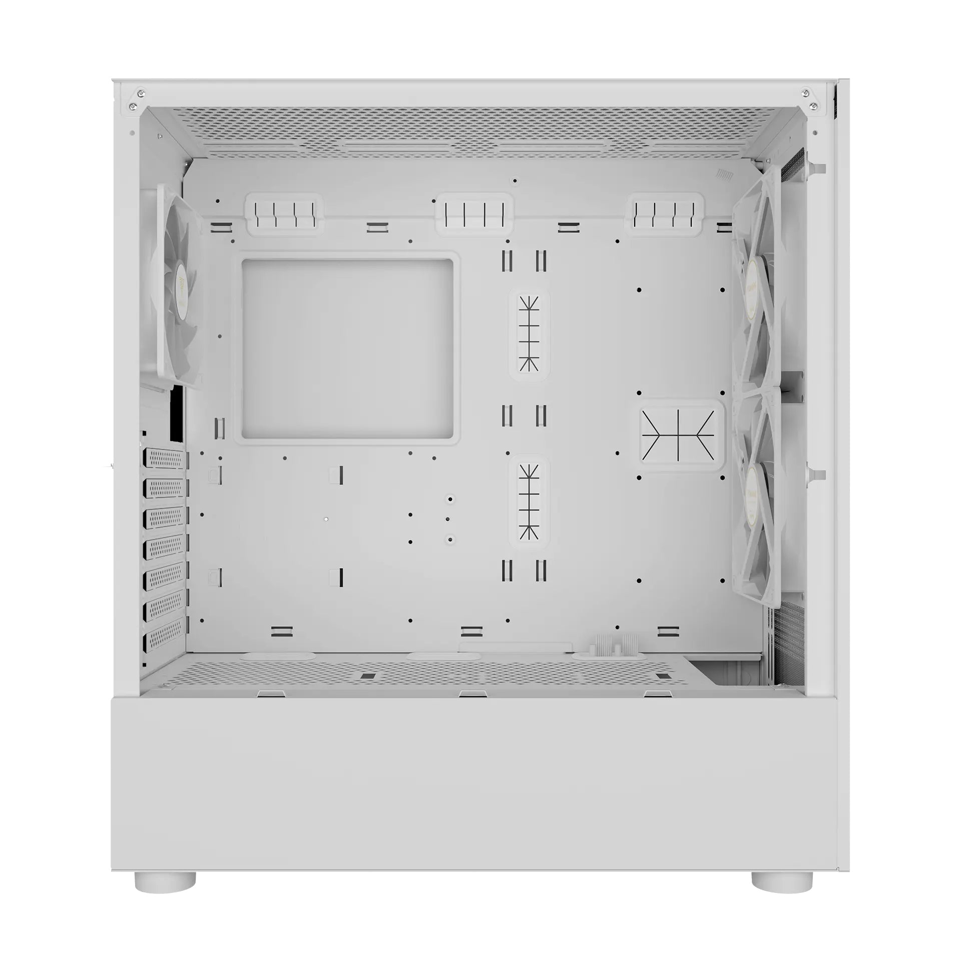 Gamdias Talos E3 Mesh Computer Case ATX Mid Tower Gaming PC Case with 3x ARGB Fans