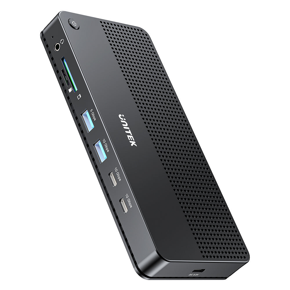 Unitek USB-C Single 8K/ Triple 4K Docking Station with 100W PD