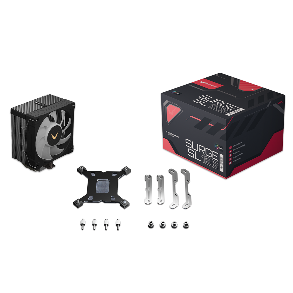 Valkyrie Surge SL125 CPU Cooling PWN ARGB CPU Cooler