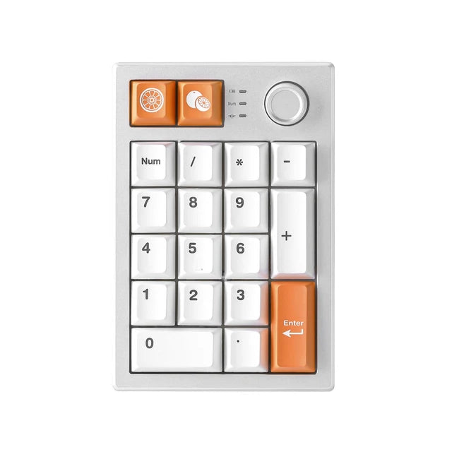 YUNZII AL21 Wireless Aluminum Mechanical Numpad Keyboard with Knob
