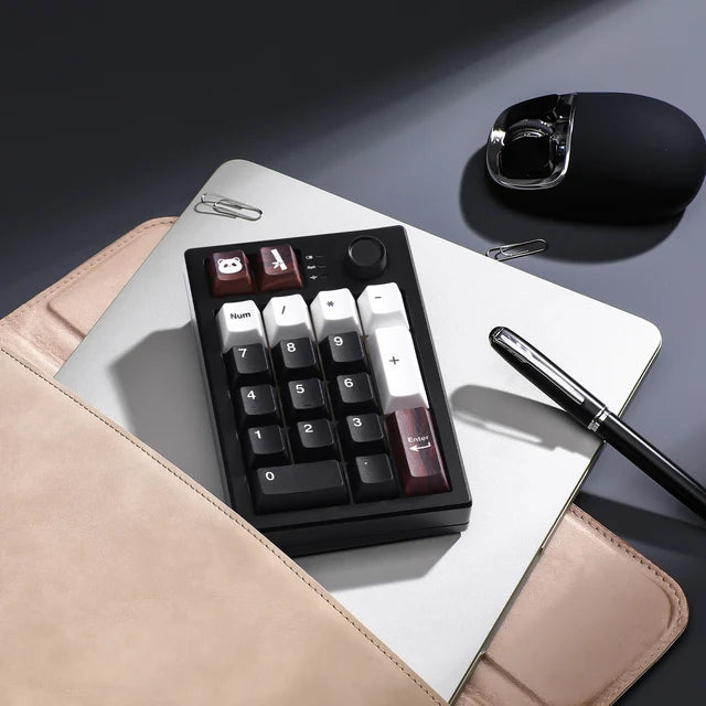 YUNZII AL21 Wireless Aluminum Mechanical Numpad Keyboard with Knob