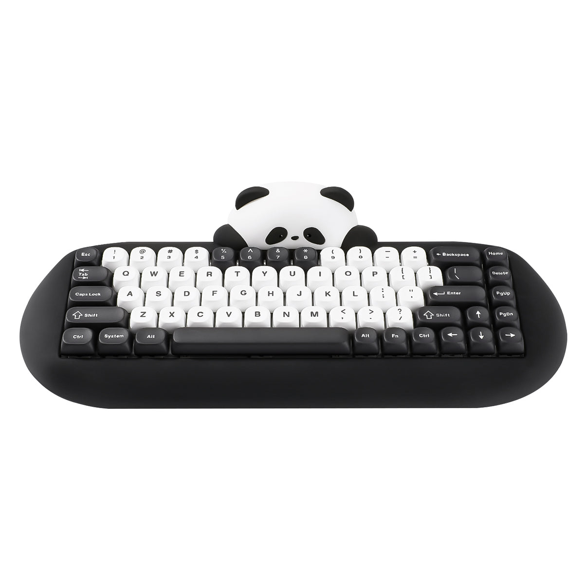 YUNZII C68 Panda Tri-Mode Hot-Swap Hi-Fi Wireless Mechanical Keyboard (Panda Switch)