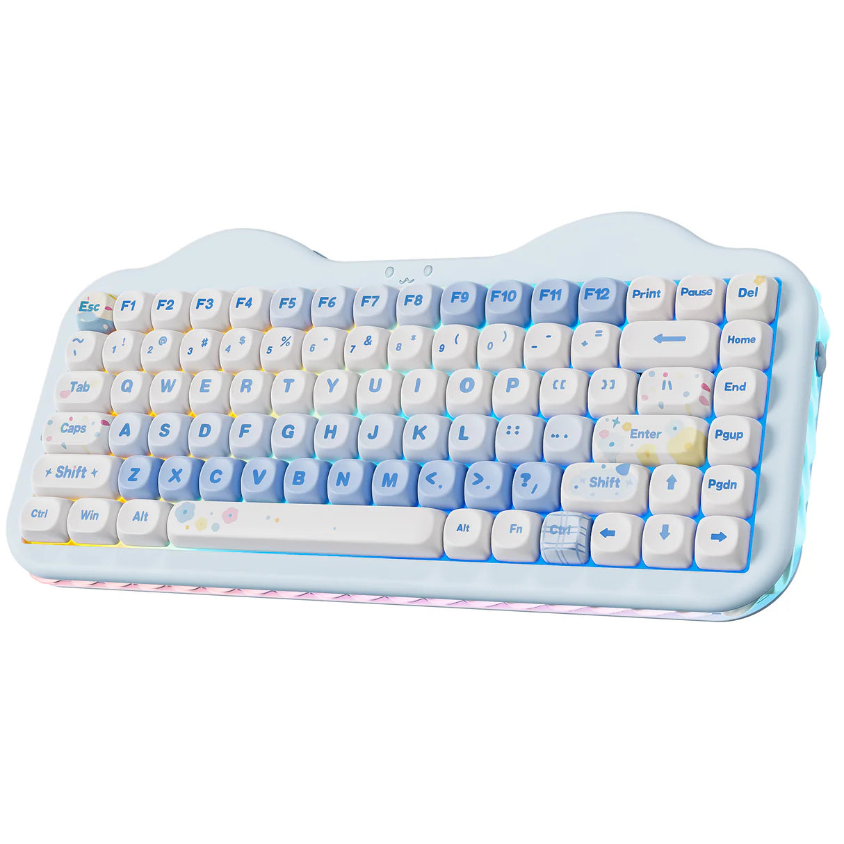 YUNZII C75 Cake Meow Hot-Swap Wireless Mechanical Keyboard