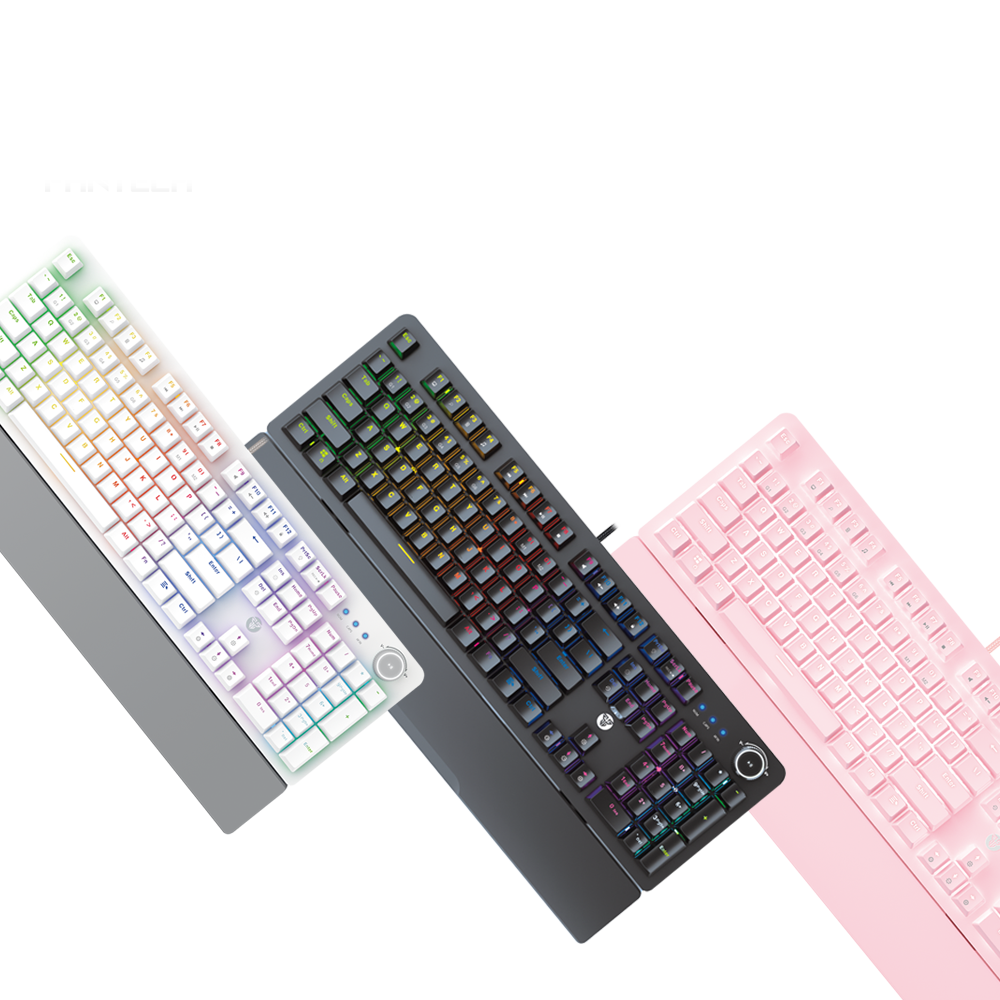 Fantech (MAXPOWER MK853) Mechanical Keyboard RGB Backlit with Wrist Res