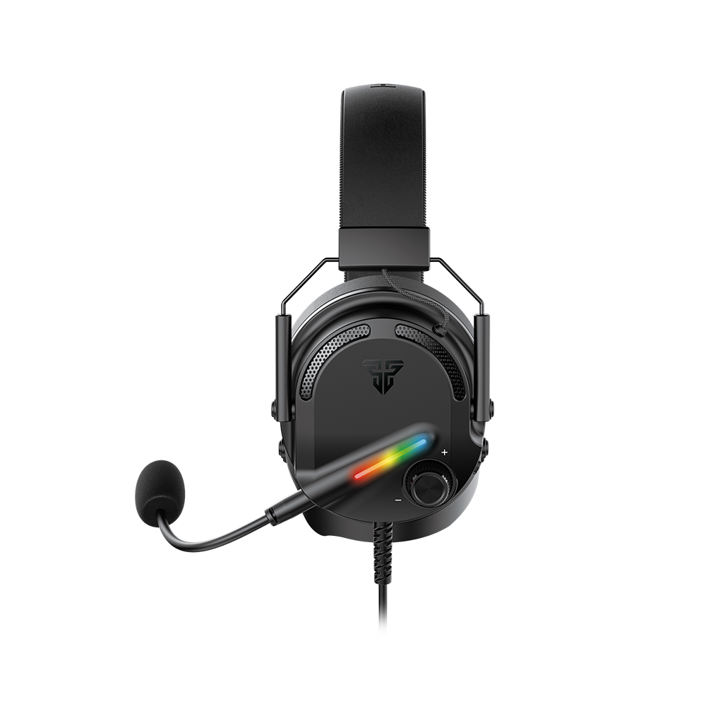 Fantech HG26 PC Headset USB Connector with Microphone 7.1 Surround Sound RGB Light Gaming Headphone