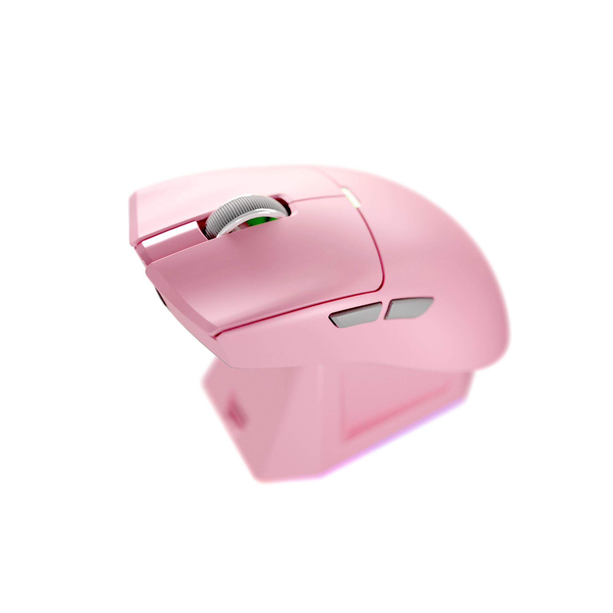 Fantech TANTO S Tri-Mode 8K Wireless Gaming Mouse with RGB Charging Dock (Pink)