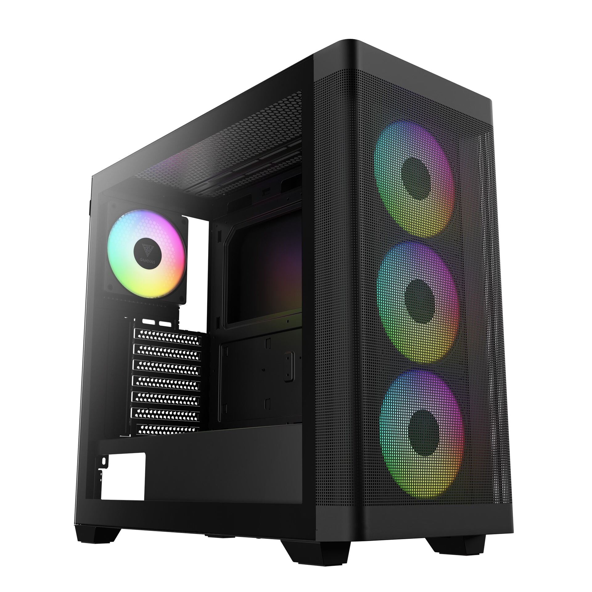 Gamdias ATHENA M3 ATX Mid Tower Gaming PC Case with 4x ARGB Fans