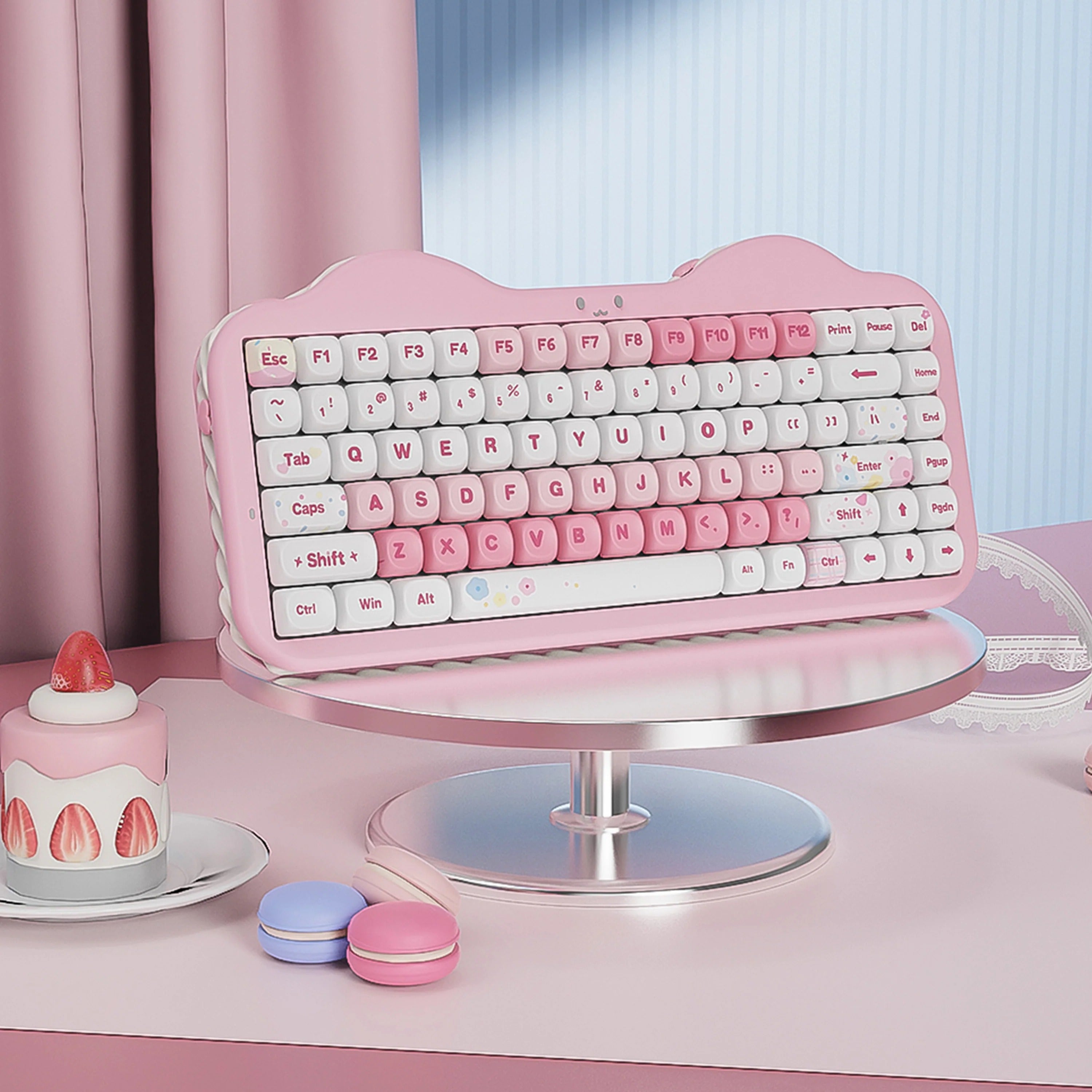 YUNZII C75 Cake Meow Hot-Swap Wireless Mechanical Keyboard
