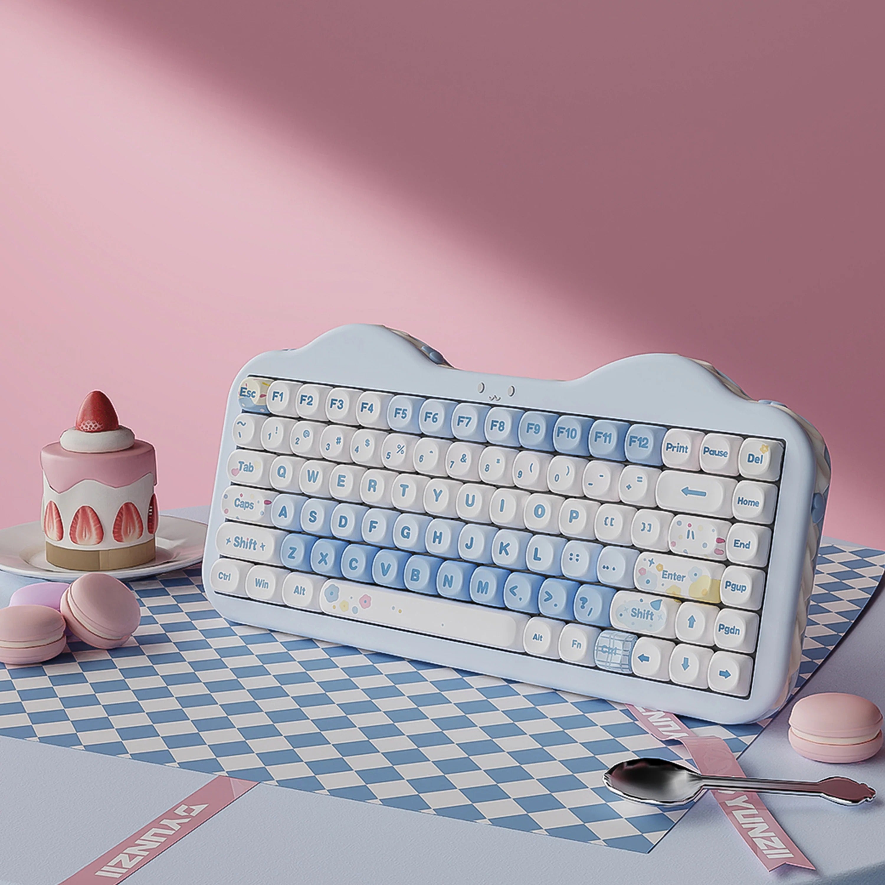 YUNZII C75 Cake Meow Hot-Swap Wireless Mechanical Keyboard