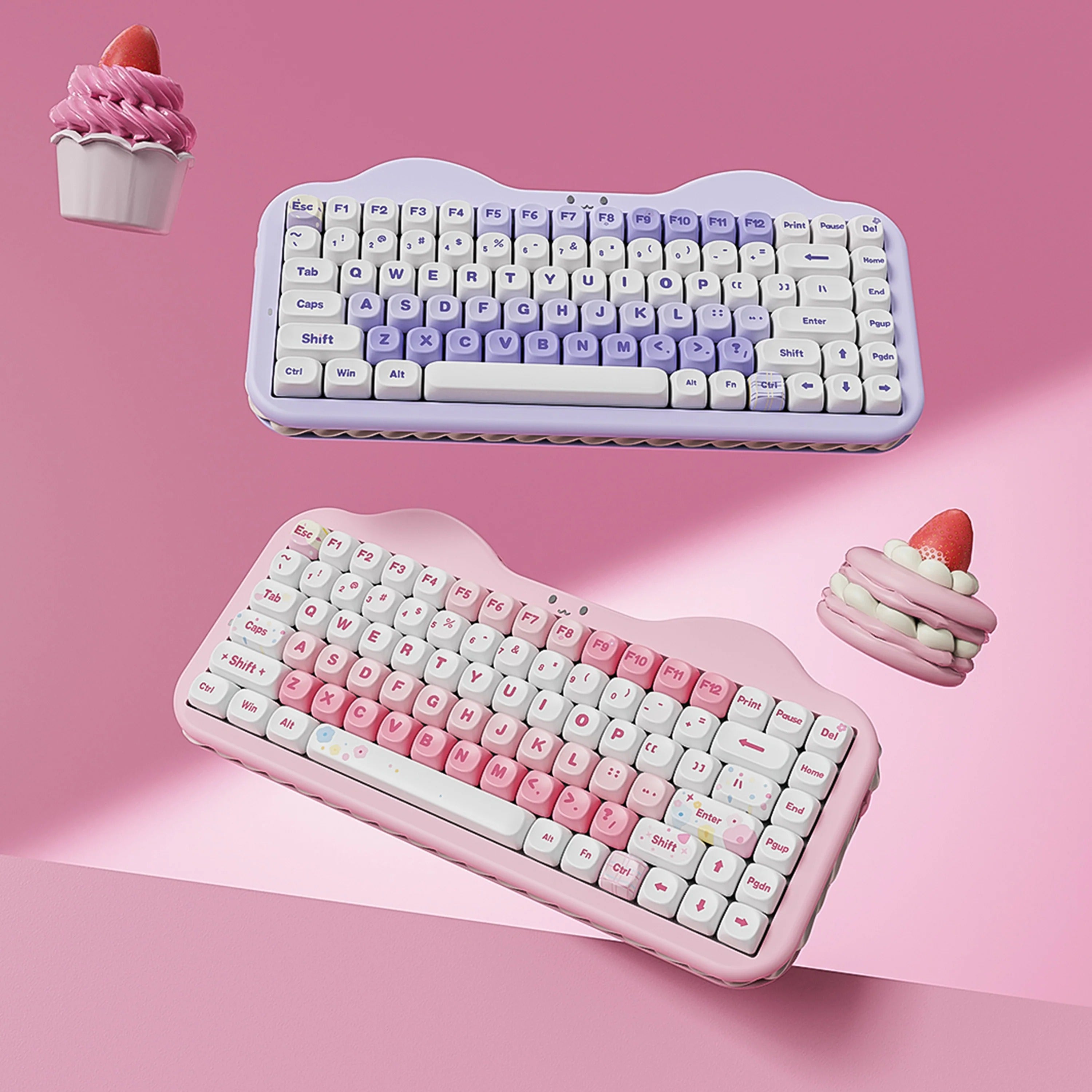 YUNZII C75 Cake Meow Hot-Swap Wireless Mechanical Keyboard