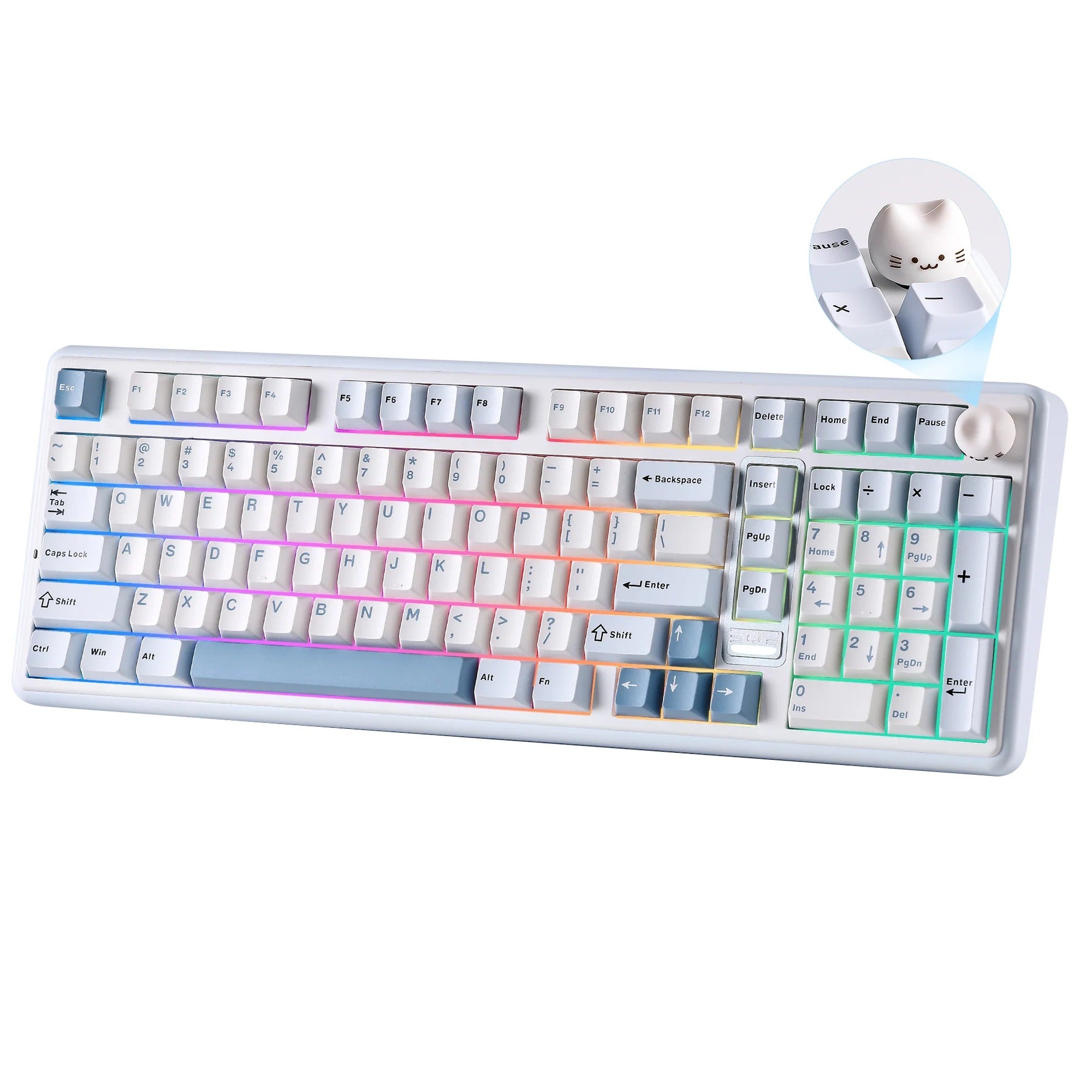 YUNZII B98 PRO QMK/VIA Hot-Swap Wireless Mechanical Keyboard
