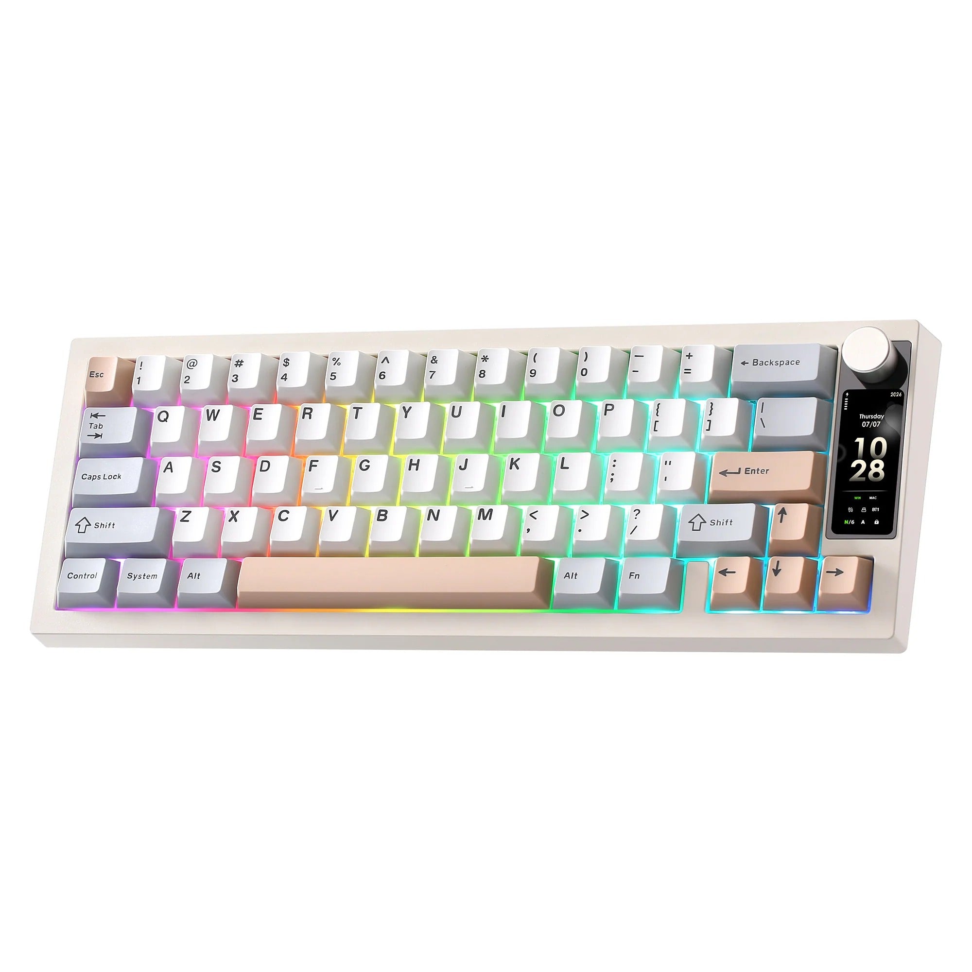 YUNZII IF68 QMK/VIA Wireless Mechanical Keyboard