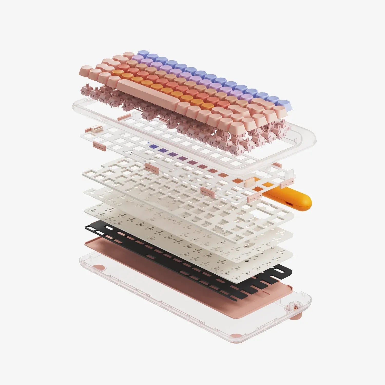 Lofree Sugar Color 70s Hot-Swap Wireless Mechanical Keyboard