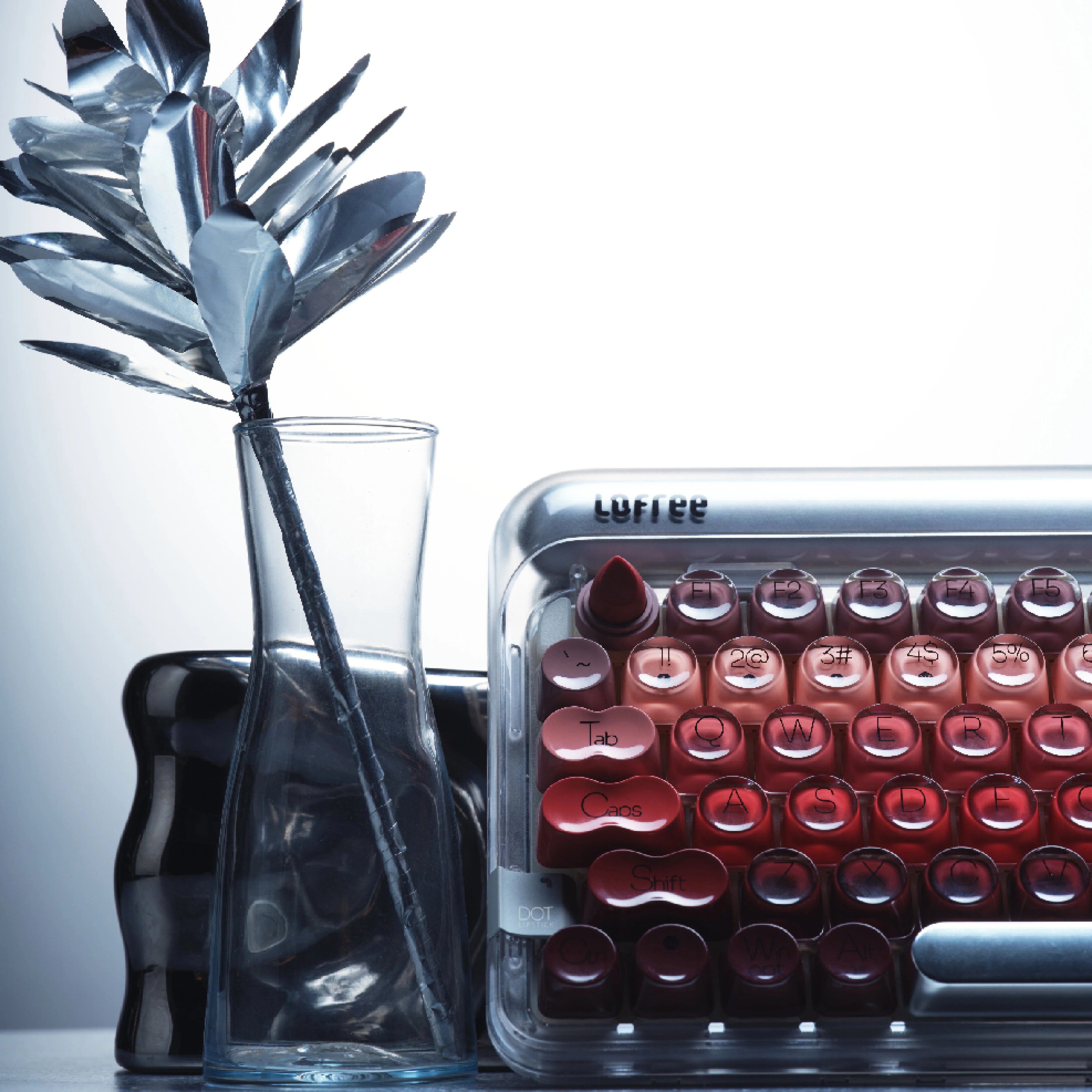 Lofree DOT Lipstick Tri Mode Hot-Swap Wireless Mechanical Keyboard