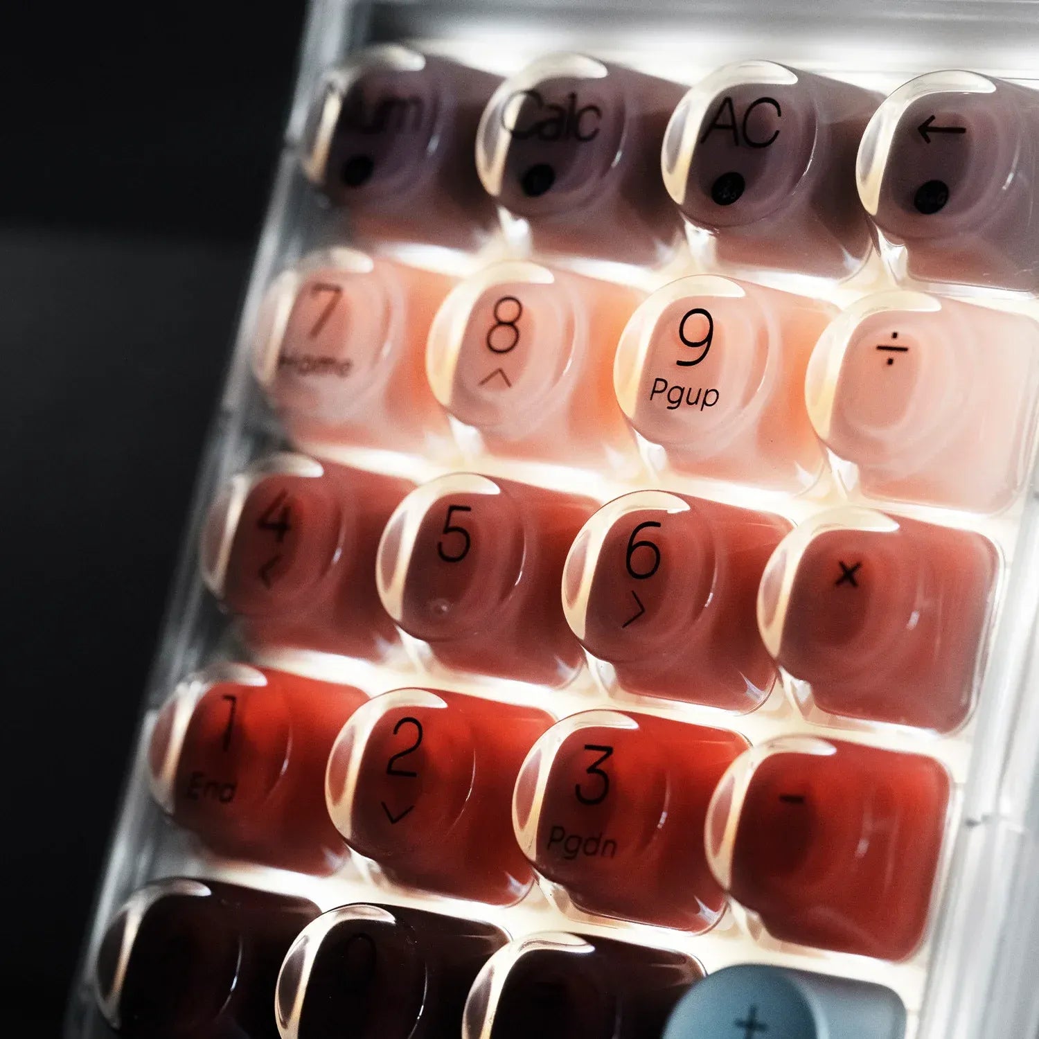 Lofree Lipstick Wireless Number Pad & Calculator - Silver