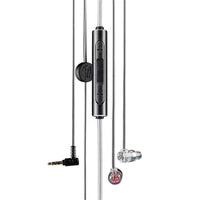 MOONDROP QUARKS 6mm Micro Dynamic Driver Wired IEM In-Ear Monitor Headphones with Mic