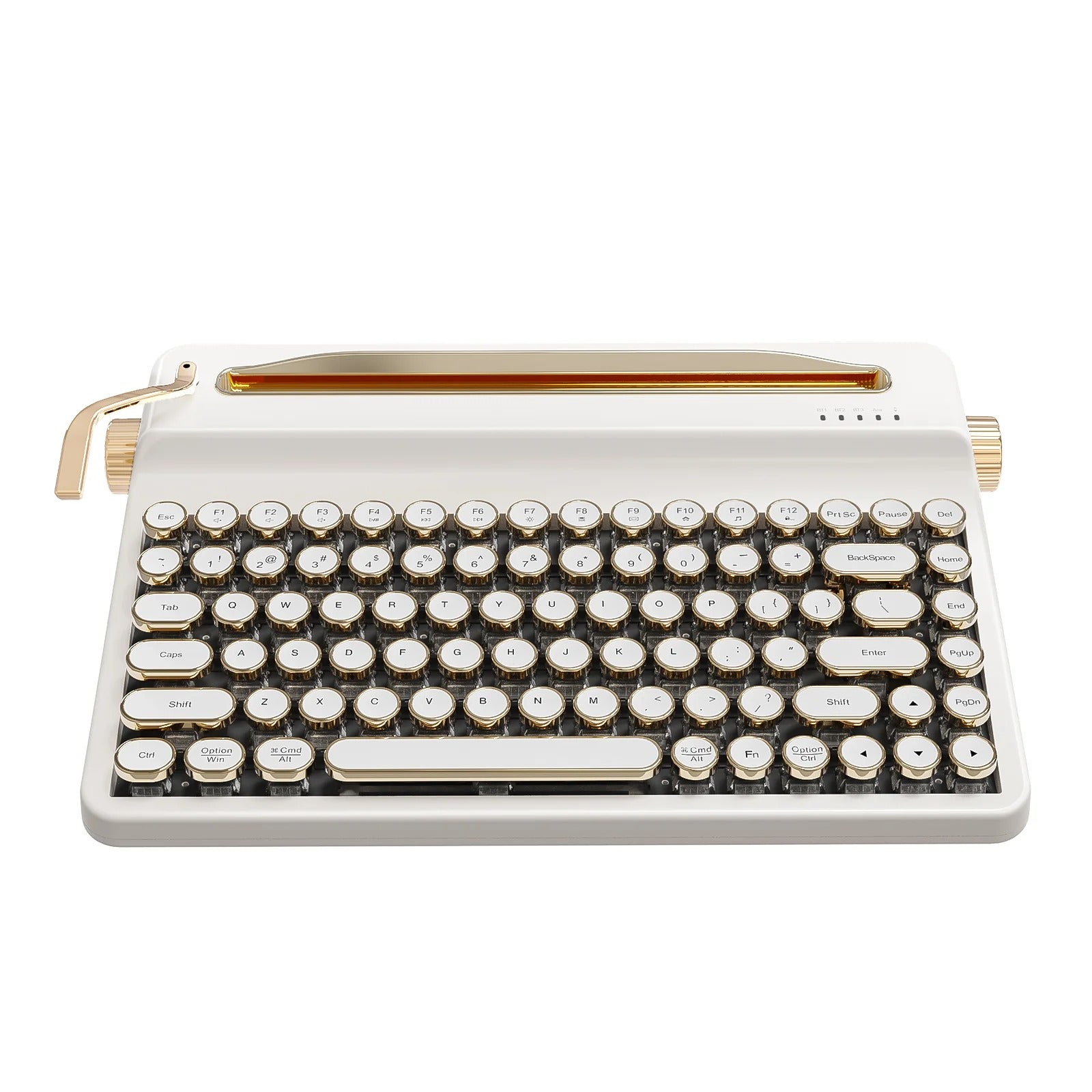 YUNZII QL75 Retro Typewriter QMK/VIA Wireless Mechanical Keyboard