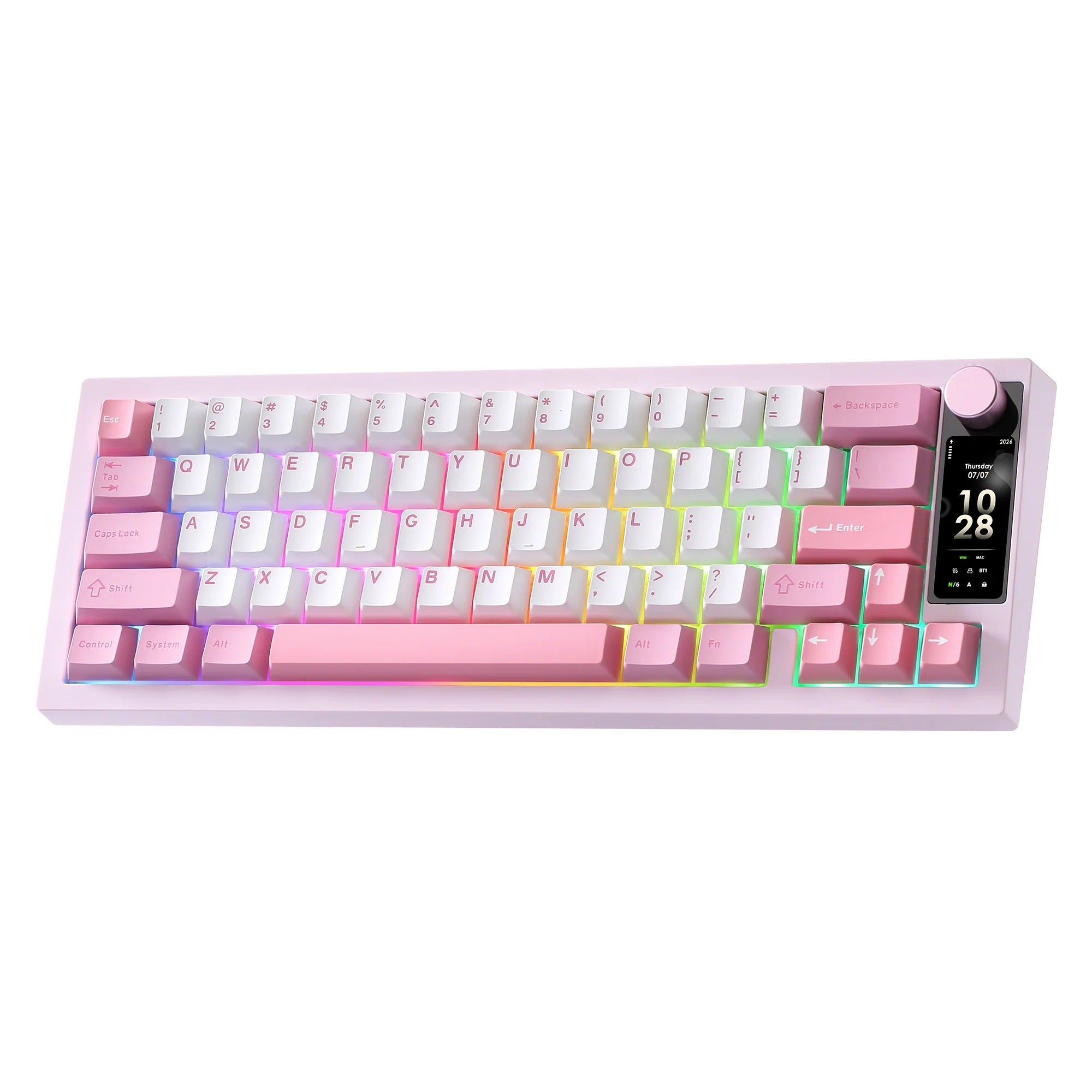 YUNZII IF68 QMK/VIA Wireless Mechanical Keyboard