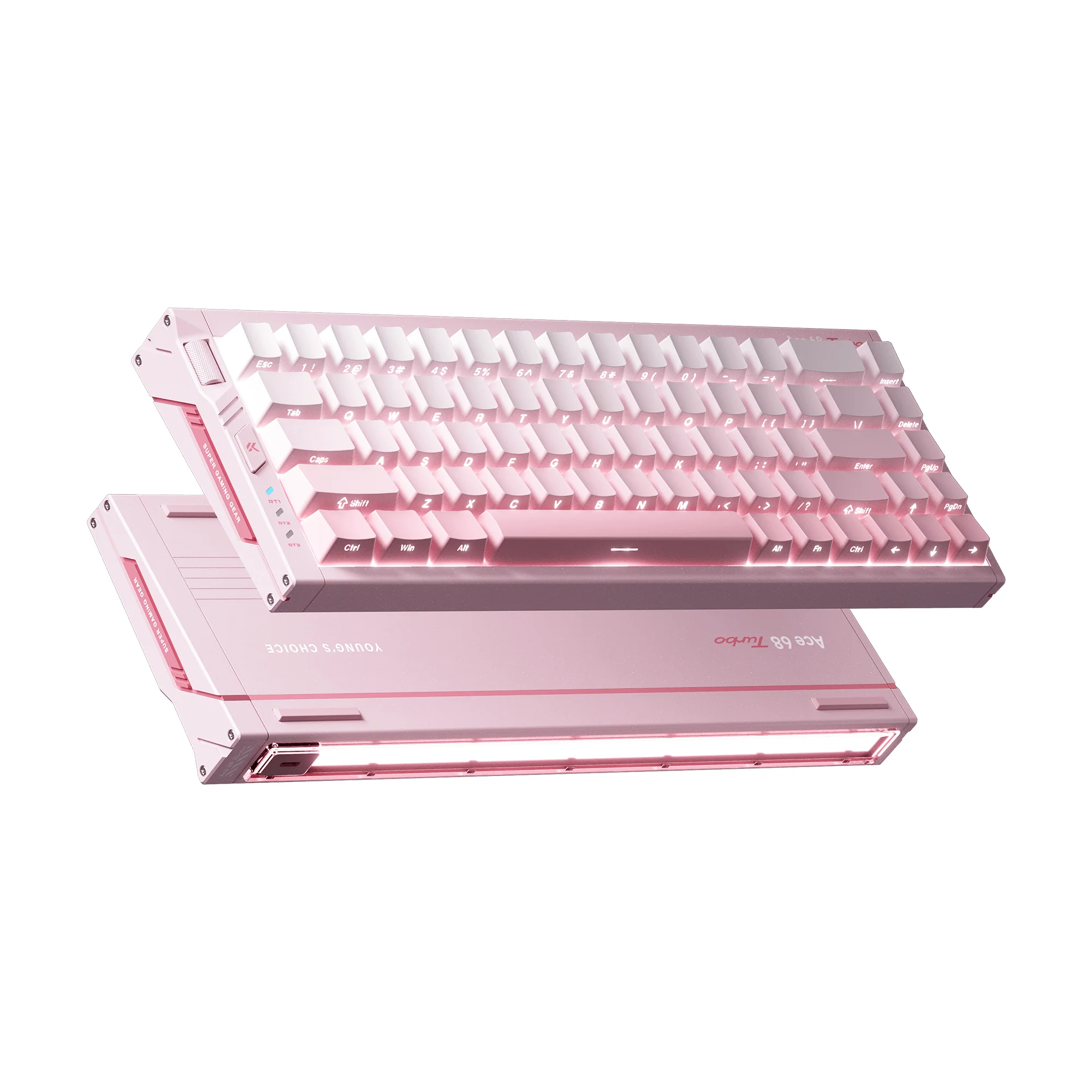 MCHOSE Ace 68 Turbo 16K Full-aluminum Esports Wired Hall Effect Keyboard