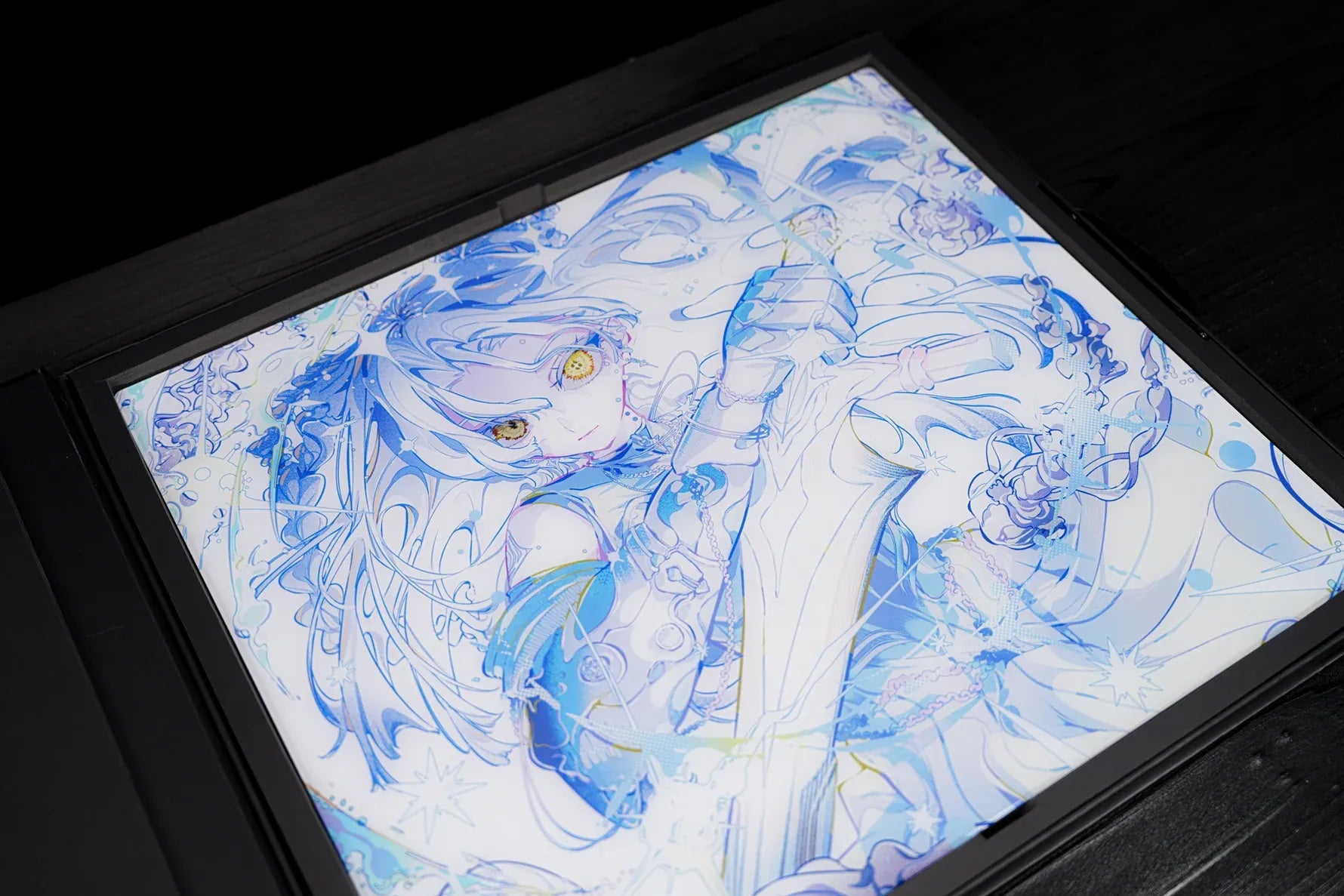 ARBITER STUDIO x HACHIWARE Ice 490x420x2mm Glass Mousepad